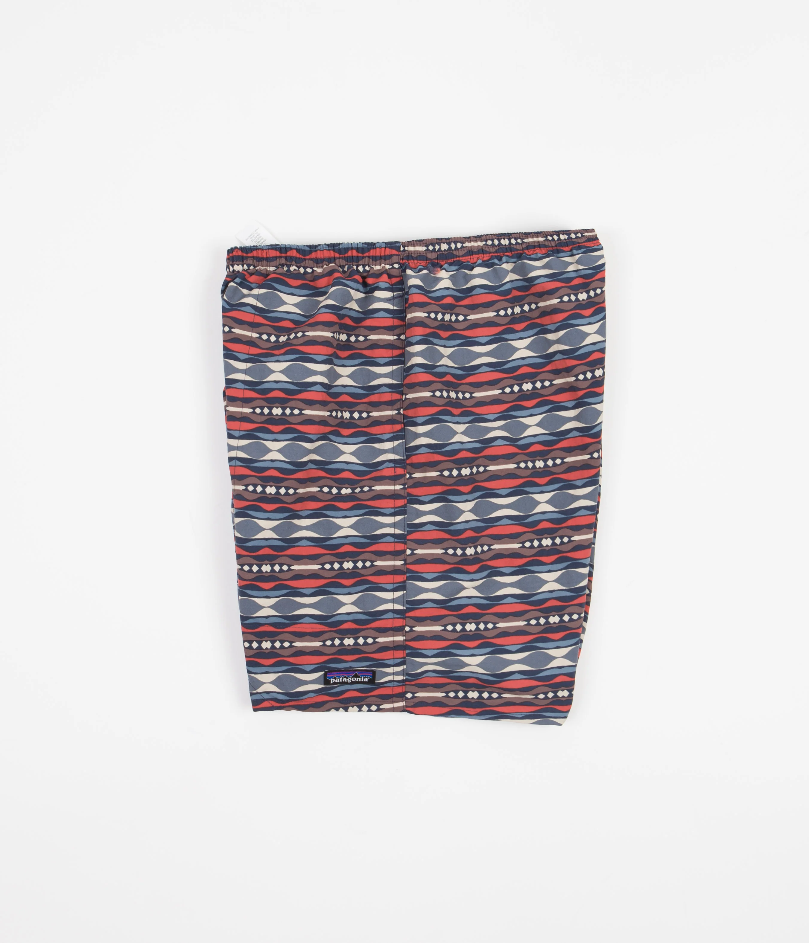 Patagonia Baggies Longs 7" Shorts - Coast Highway Multi: Sumac Red - Image 2