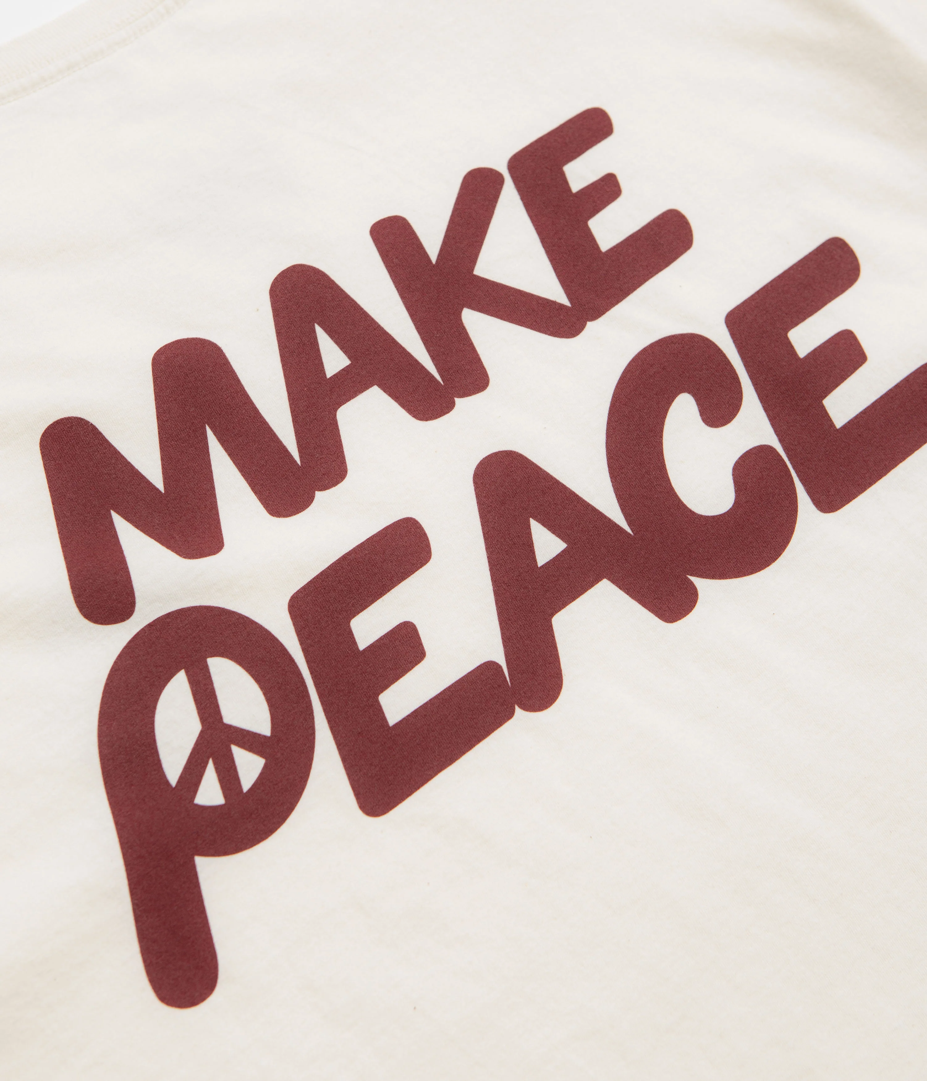 Patagonia Balance Organic T-Shirt - Peace Seeds: Undyed Natural - Image 4