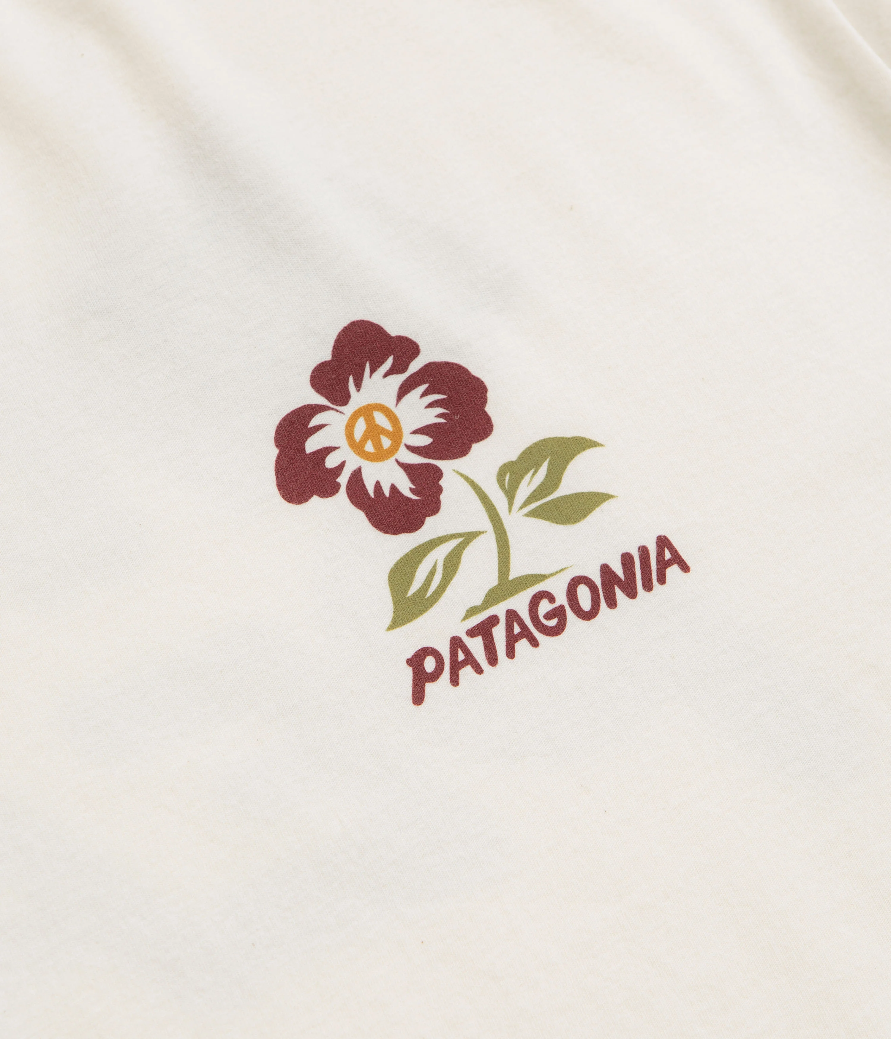 Patagonia Balance Organic T-Shirt - Peace Seeds: Undyed Natural - Image 5