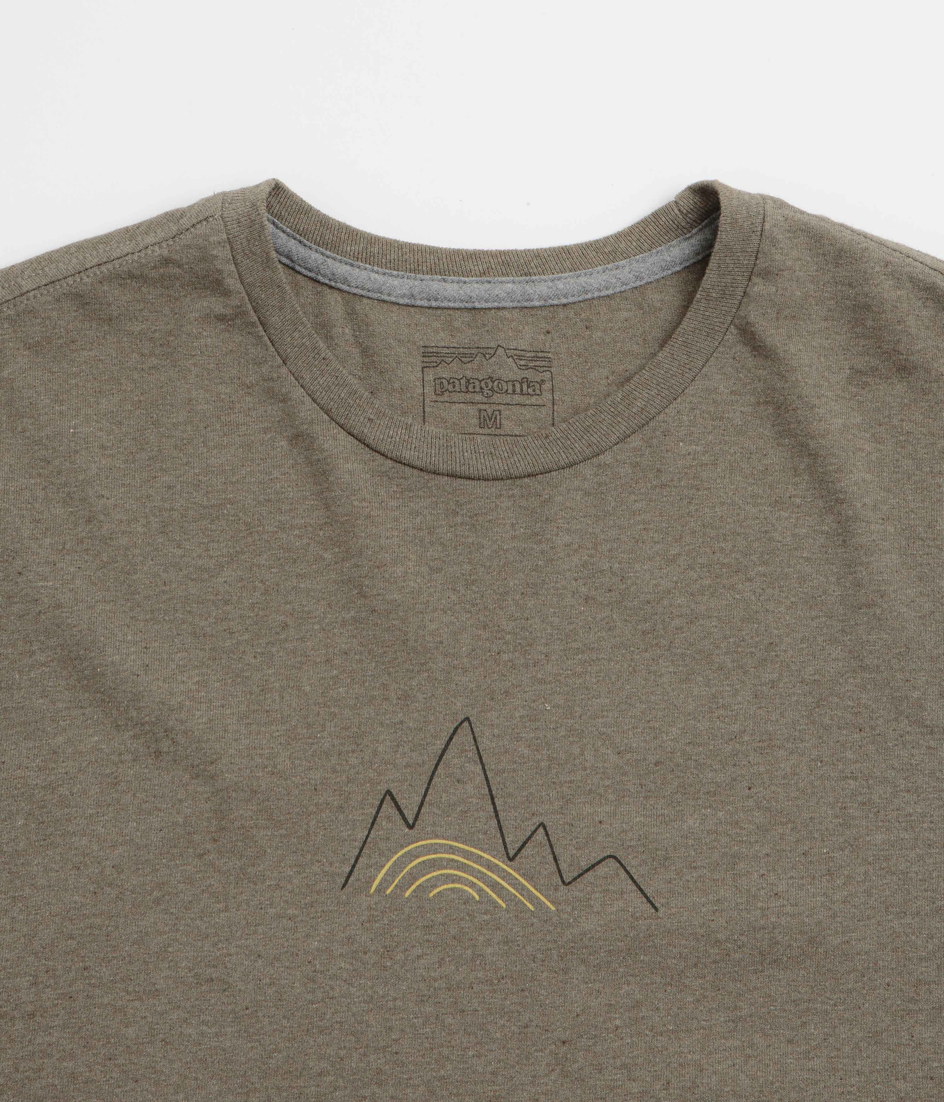 Patagonia Berm Logo Responsibili-Tee T-Shirt - Wing Grey - Image 3