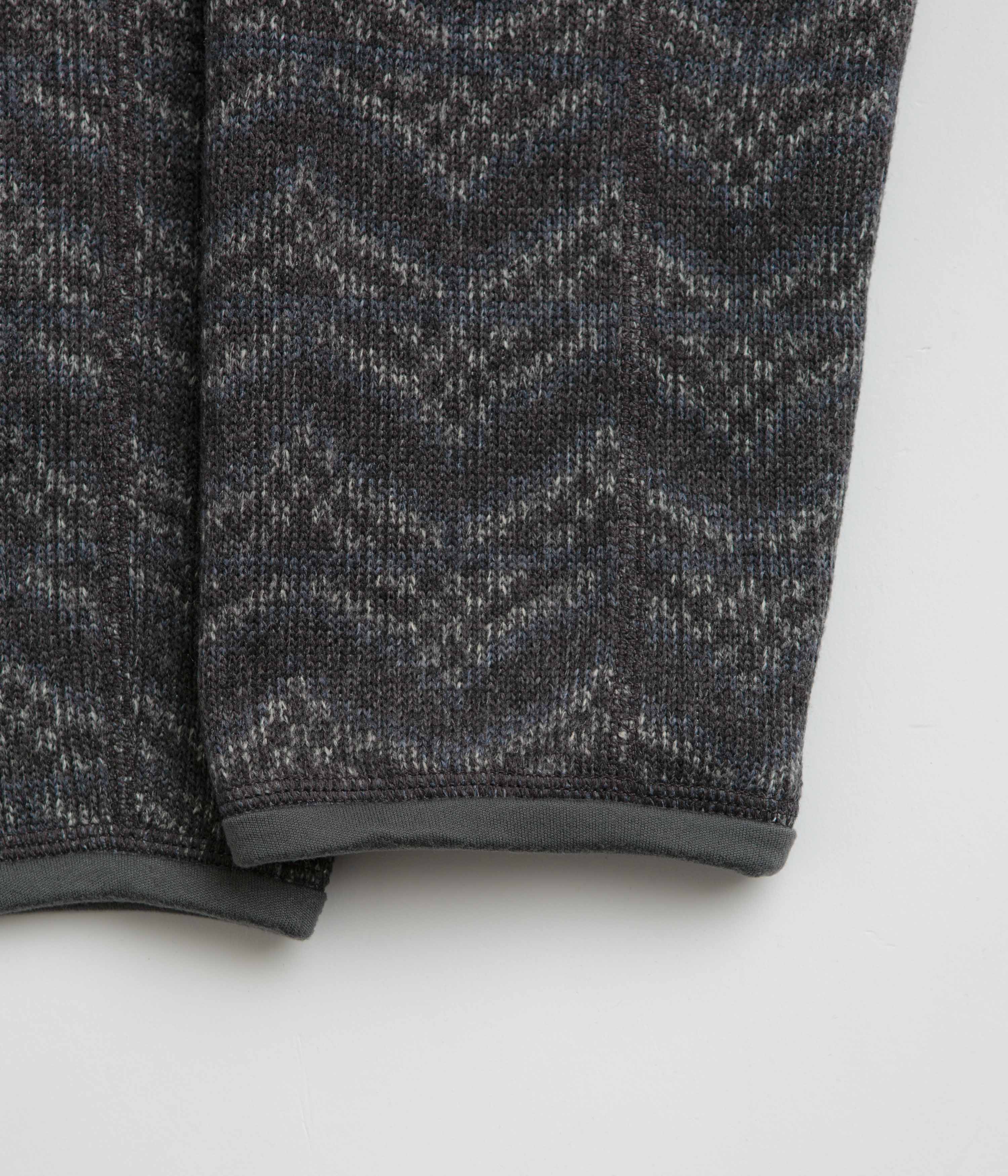 Patagonia Better Sweater 1/4 Zip Sweatshirt - Island Escape: Forge Grey - Image 4