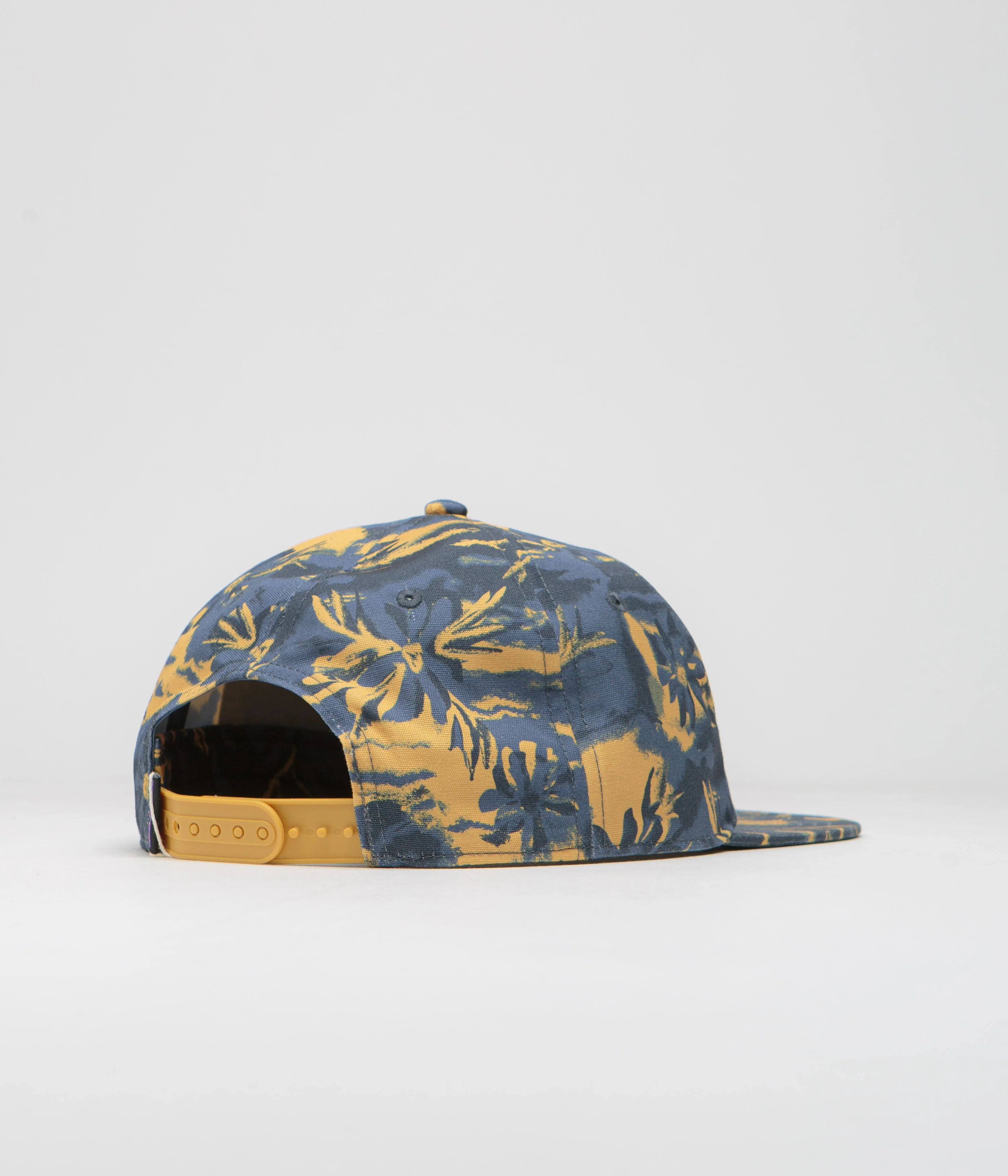 Patagonia Boardshort Label Funfarer Cap - Cliffs and Waves: Utility Blue - Image 3