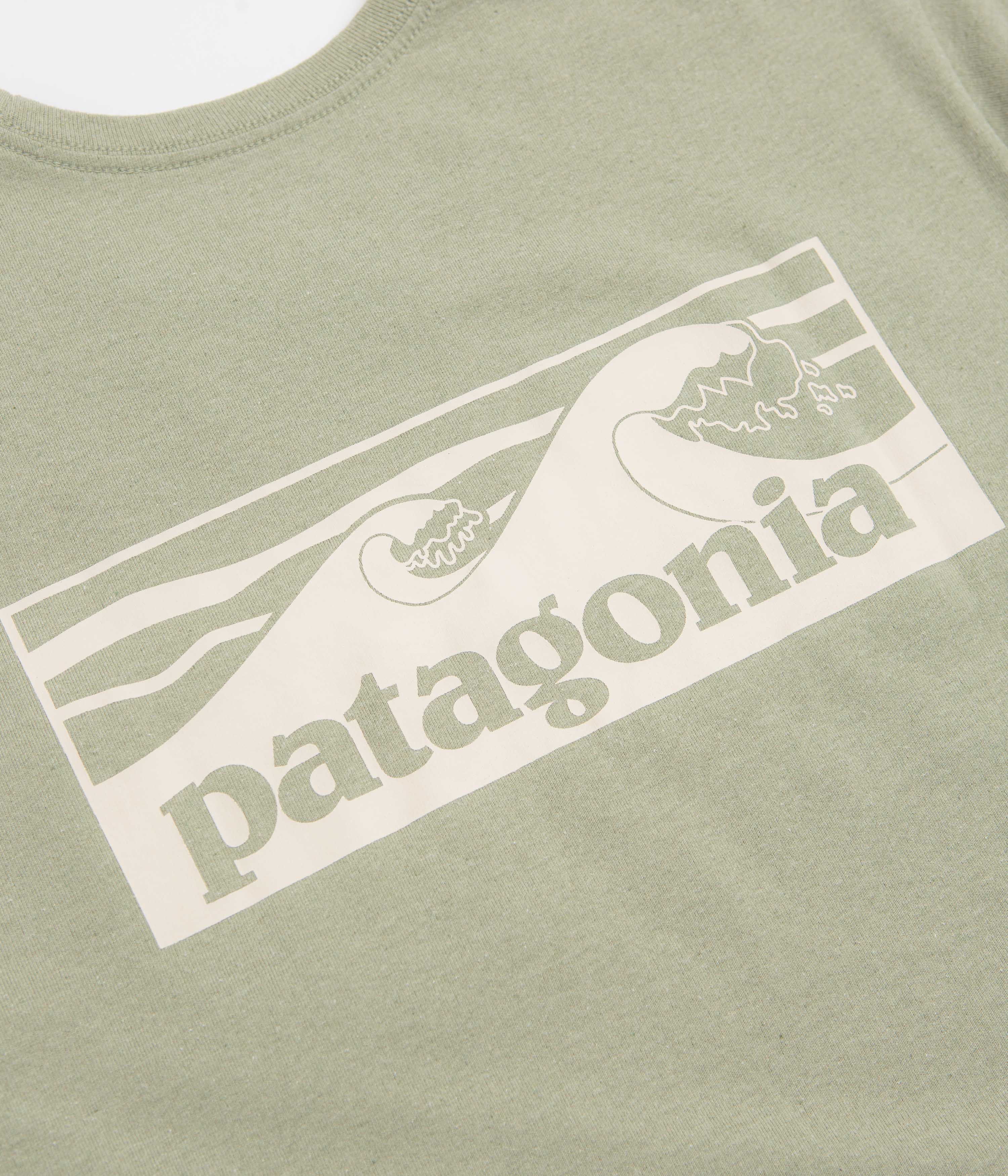 Patagonia Boardshort Logo Pocket Responsibili-Tee T-Shirt - Gumtree Green - Image 4