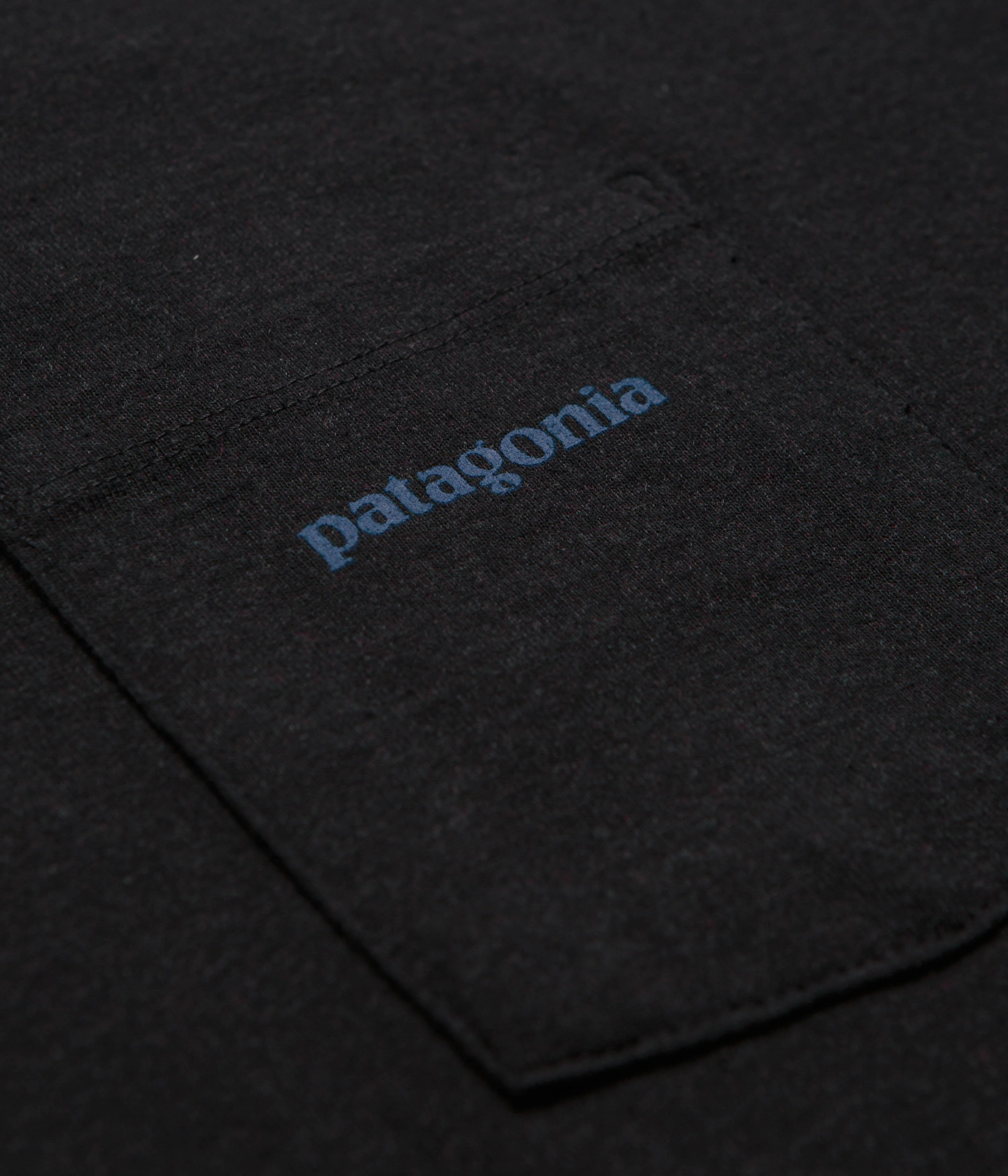 Patagonia Boardshort Logo Pocket Responsibili-Tee T-Shirt - Ink Black - Image 4