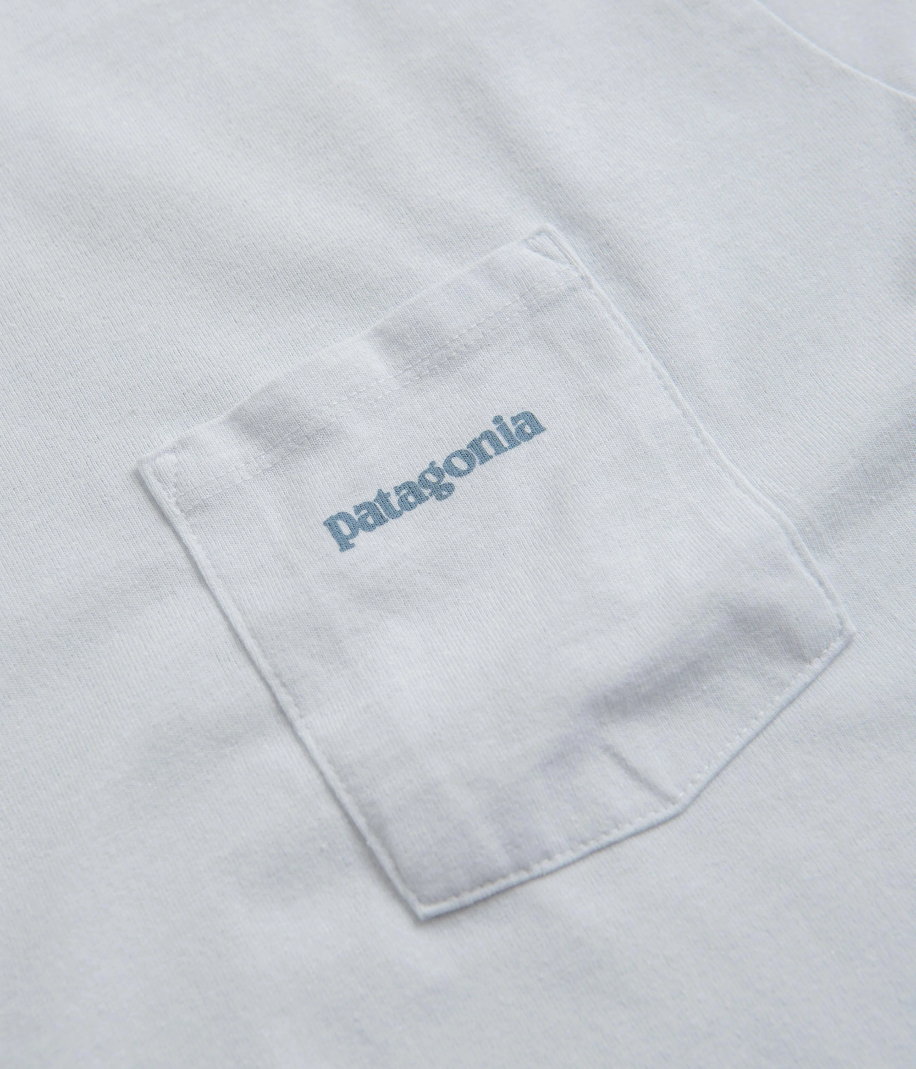 Patagonia Boardshort Logo Pocket Responsibili-Tee T-Shirt - White - Image 3
