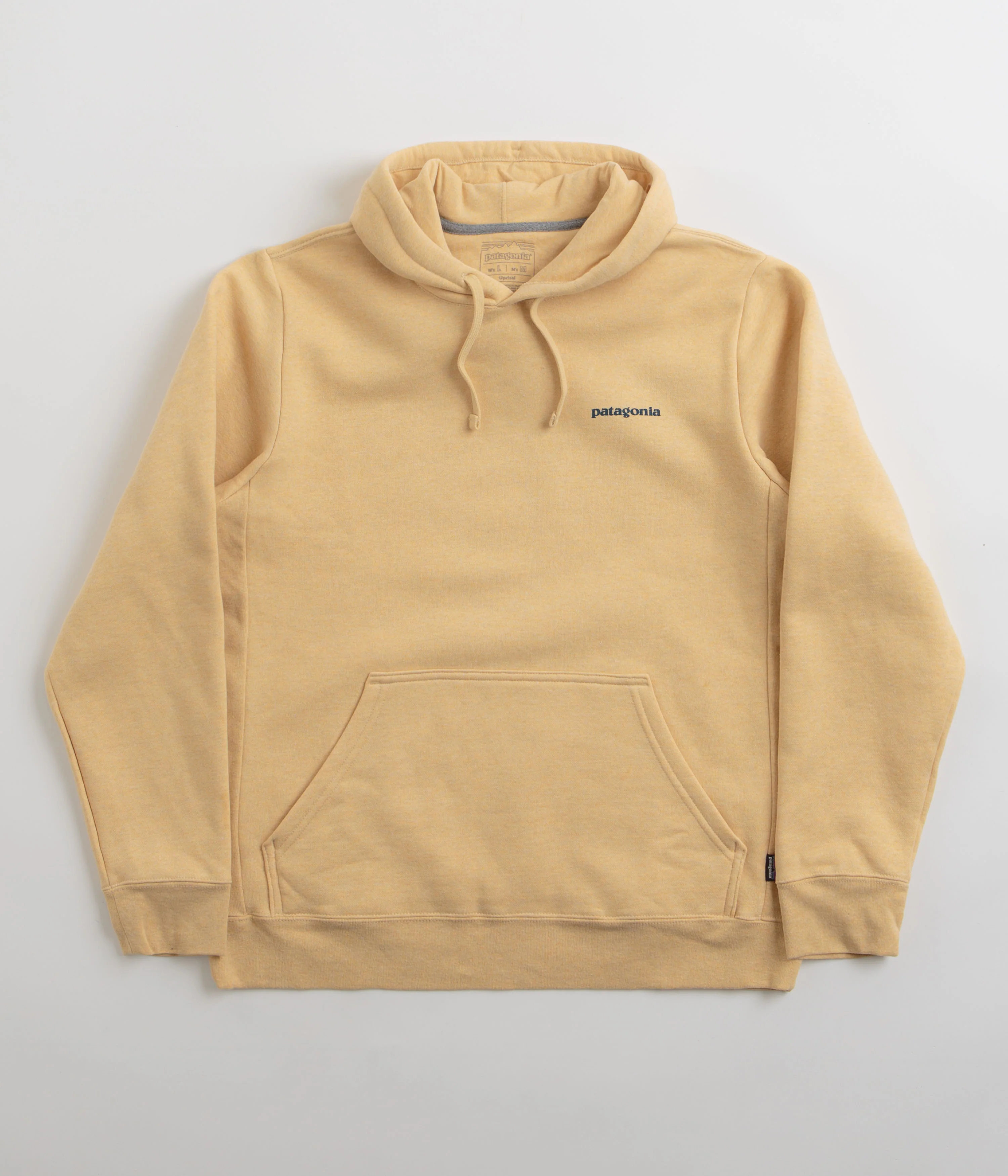 Patagonia Boardshort Logo Uprisal Hoodie - Beeswax Tan