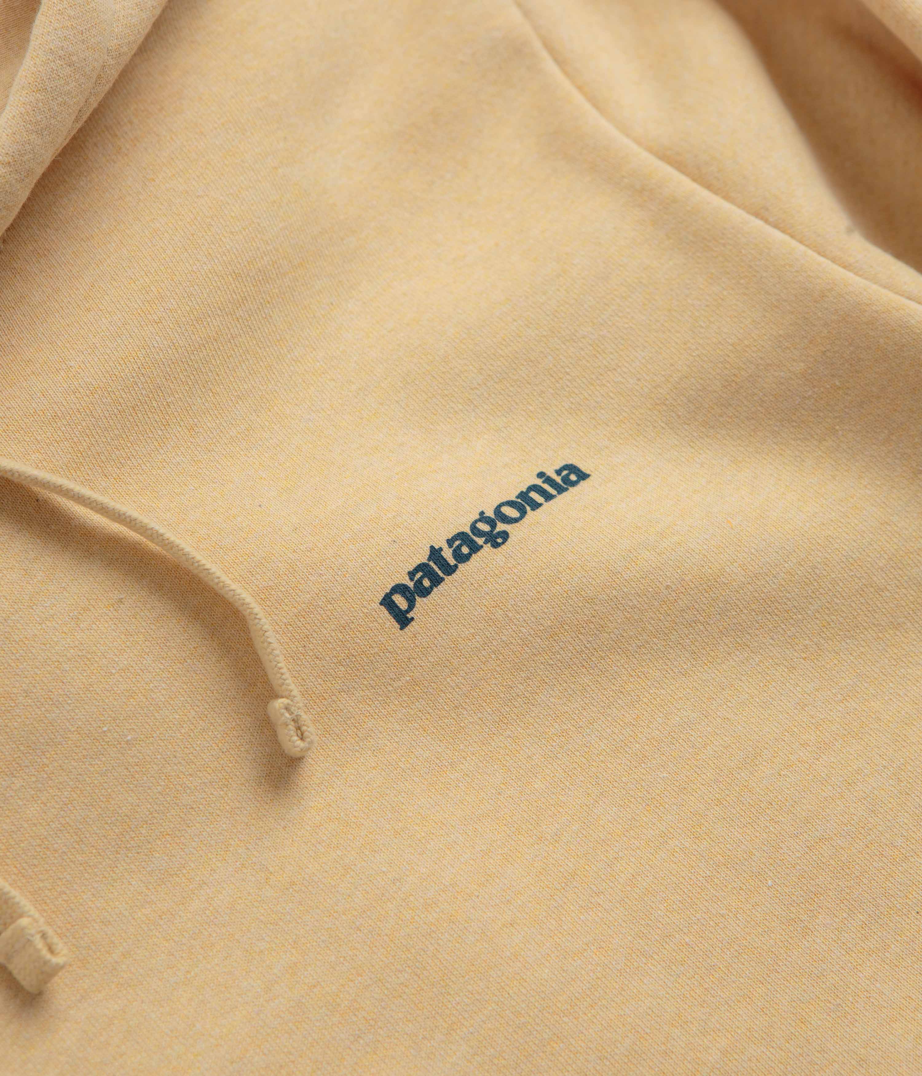 Patagonia Boardshort Logo Uprisal Hoodie - Beeswax Tan - Image 4