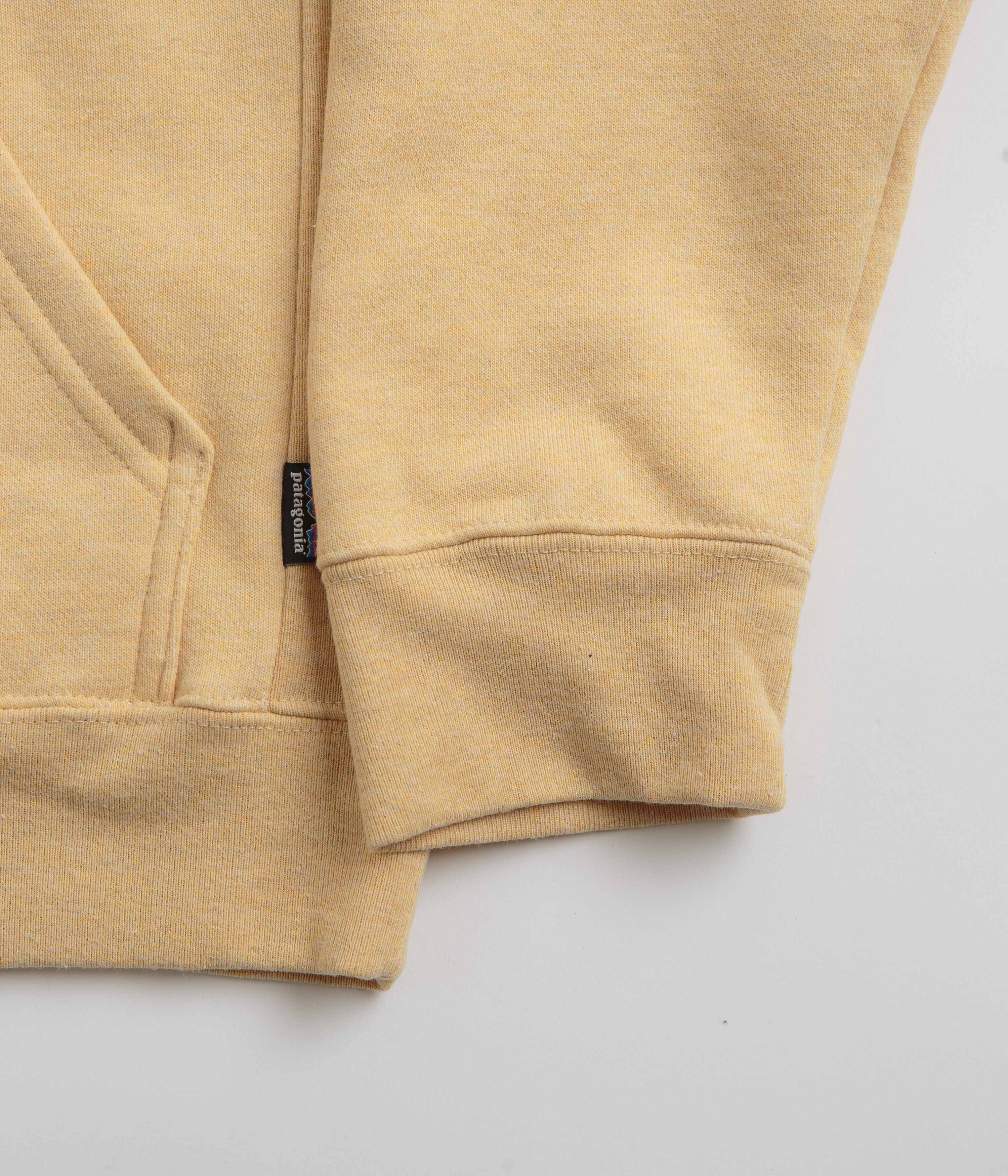 Patagonia Boardshort Logo Uprisal Hoodie - Beeswax Tan - Image 6