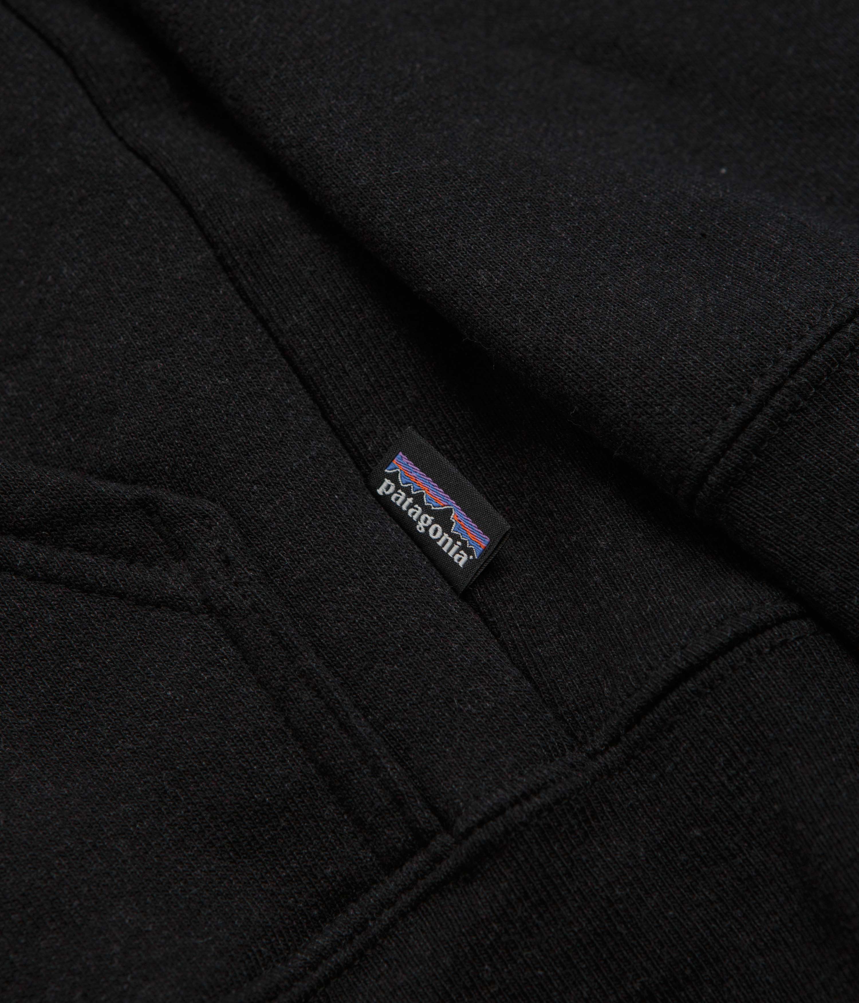 Patagonia Boardshort Logo Uprisal Hoodie - Ink Black - Image 5