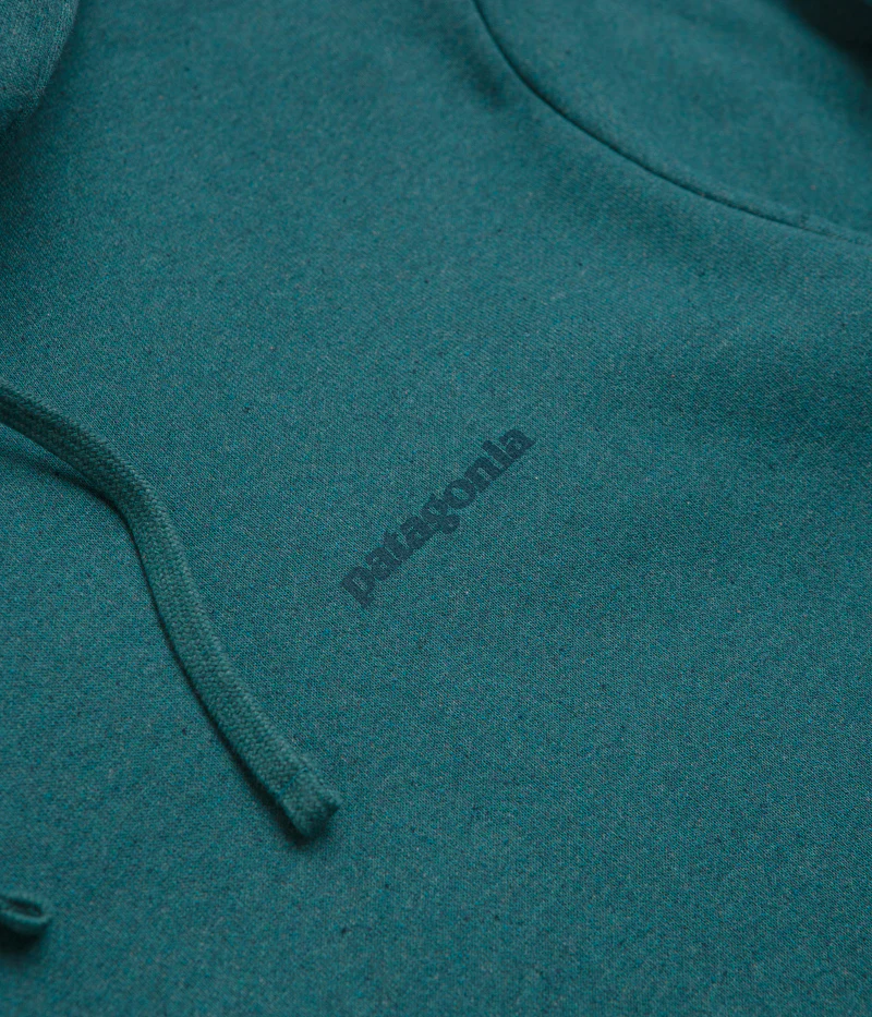 Patagonia Boardshort Logo Uprisal Hoodie - Wetland Blue - Image 4