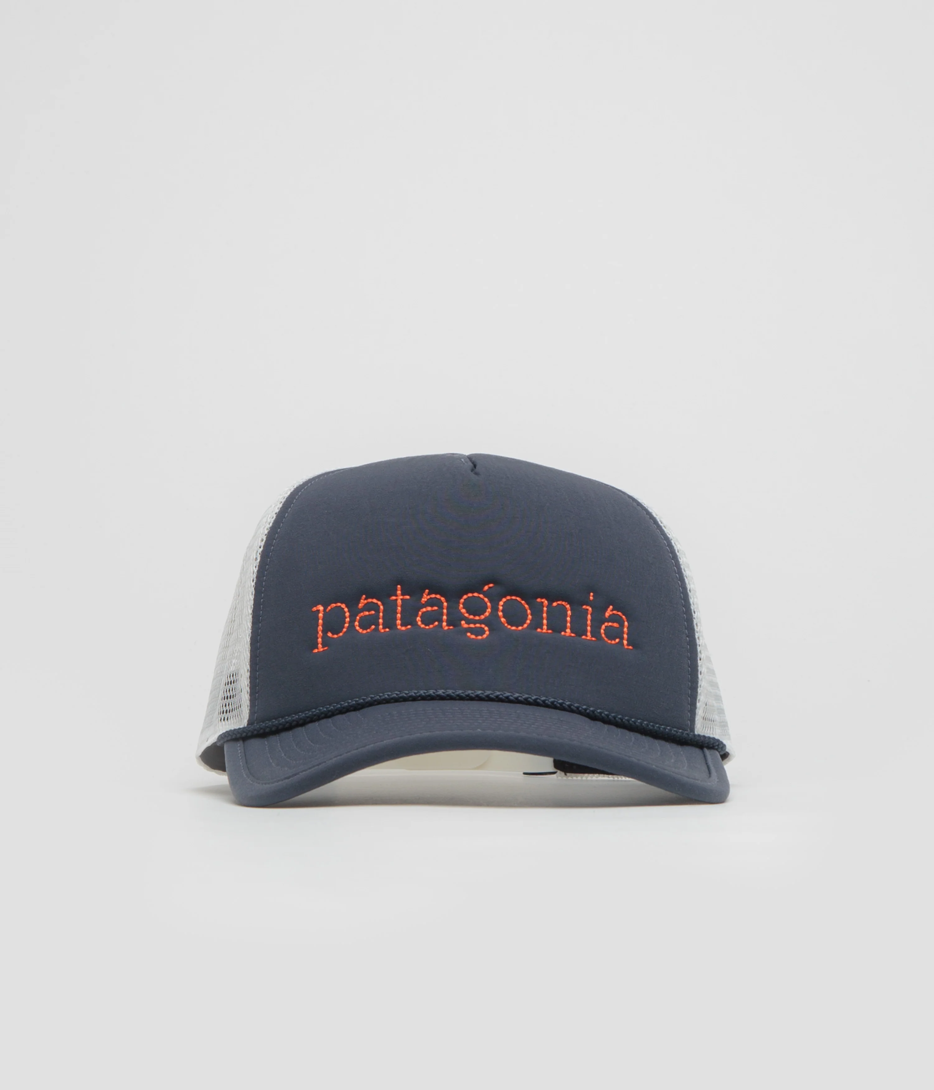 Patagonia Broadcaster Cap - Strata Text: Smolder Blue - Image 2