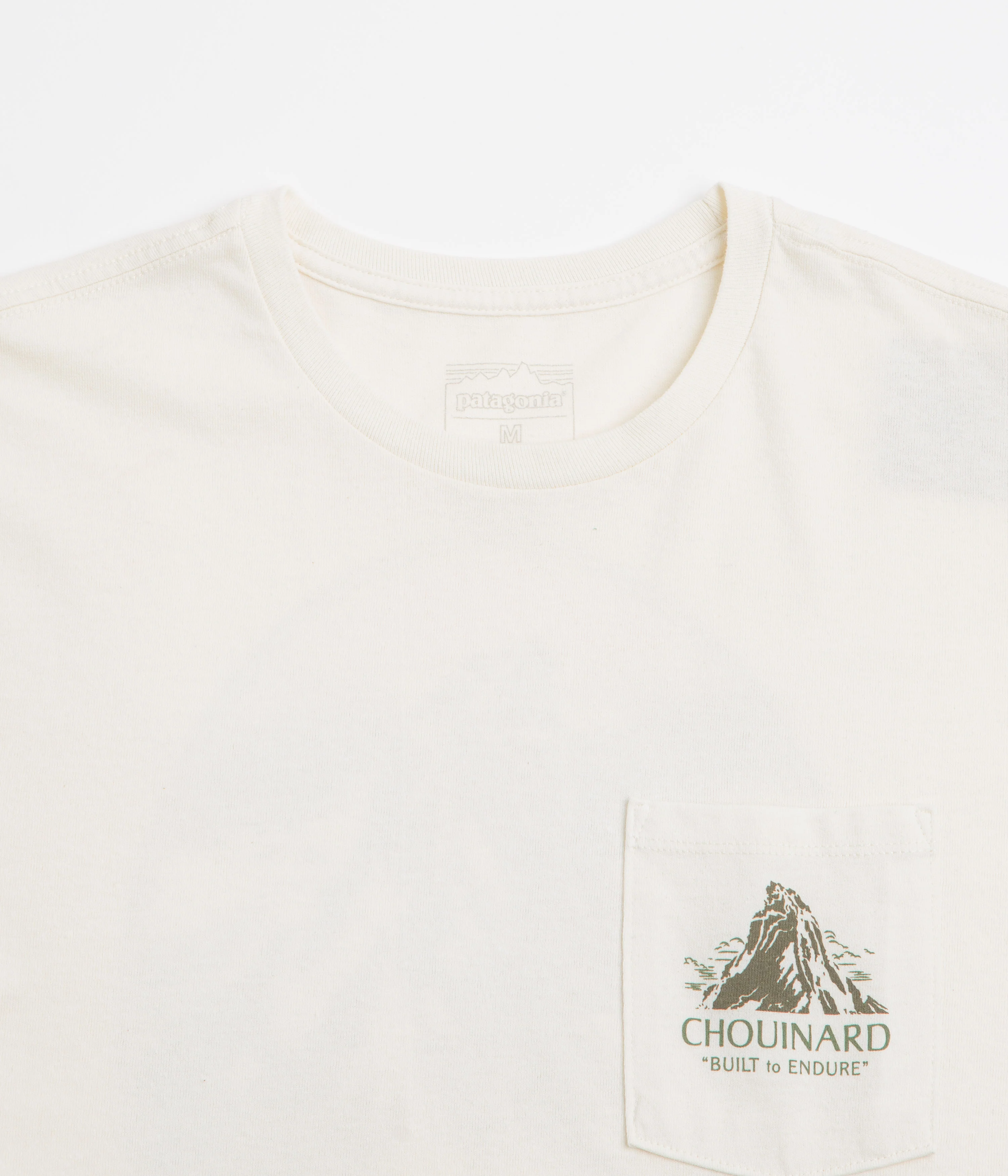 Patagonia Chouinard Crest Pocket Responsibili-Tee T-Shirt - Birch White - Image 3