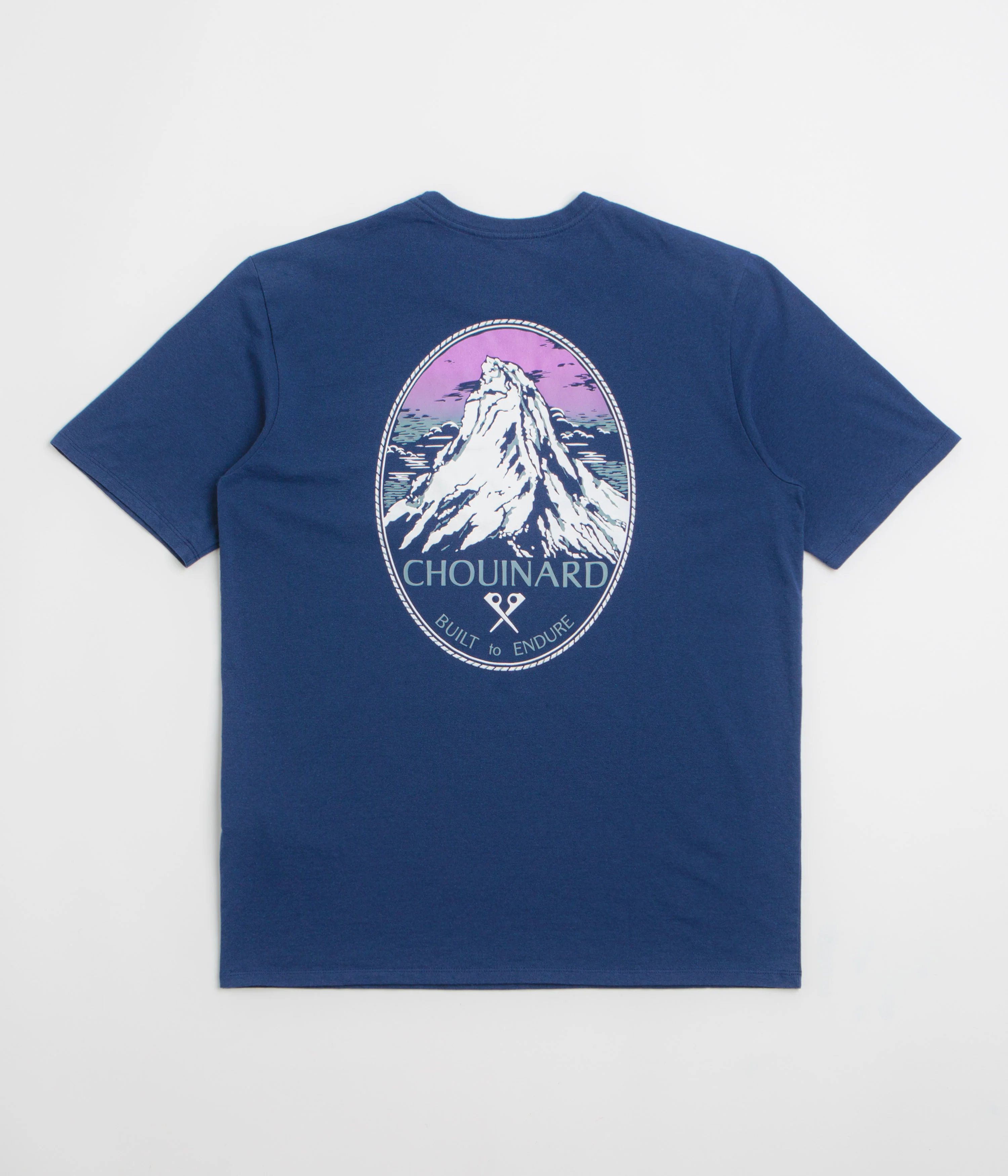 Patagonia Chouinard Crest Pocket Responsibili-Tee T-Shirt - Clement Blue