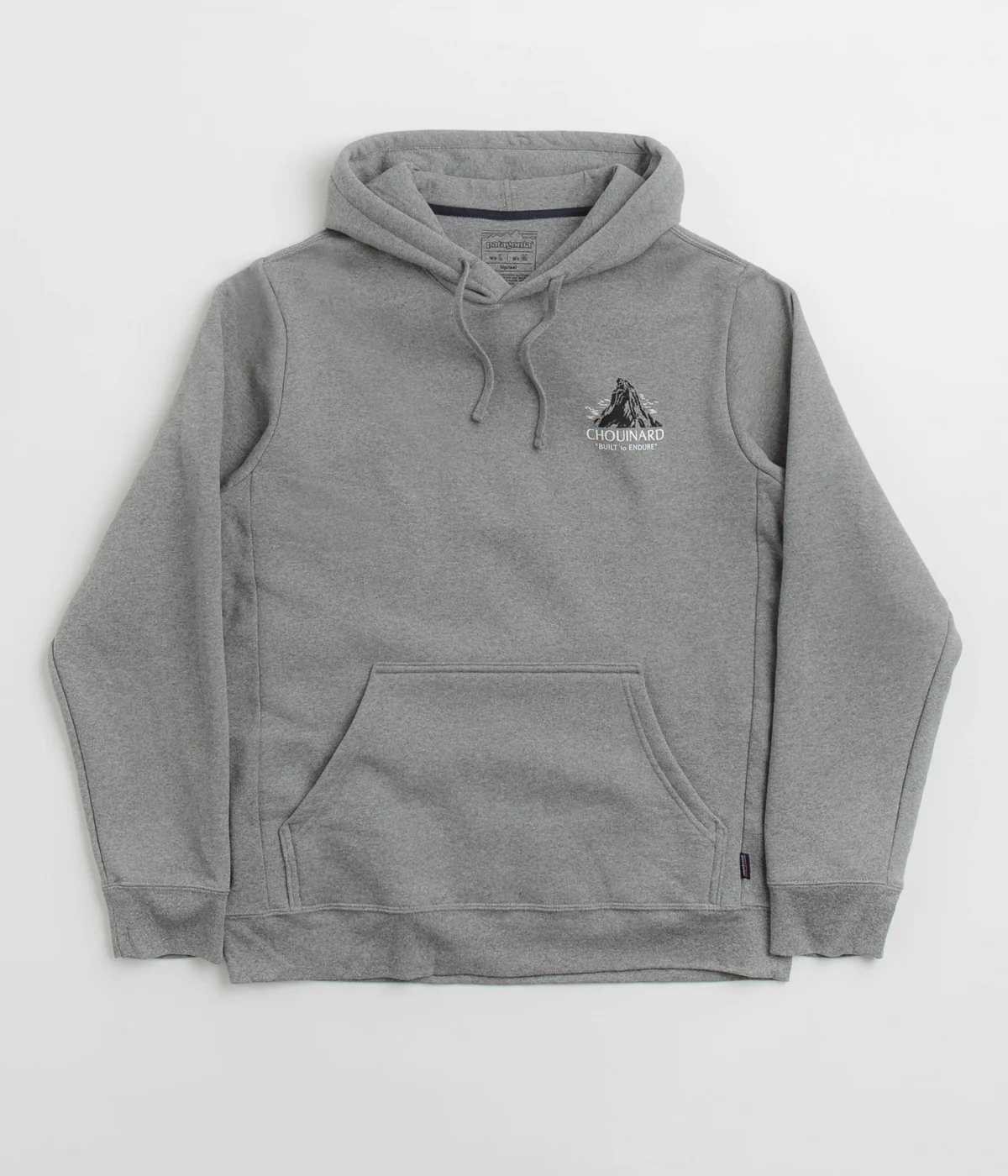 Patagonia Chouinard Crest Uprisal Hoodie - Gravel Heather - Image 2
