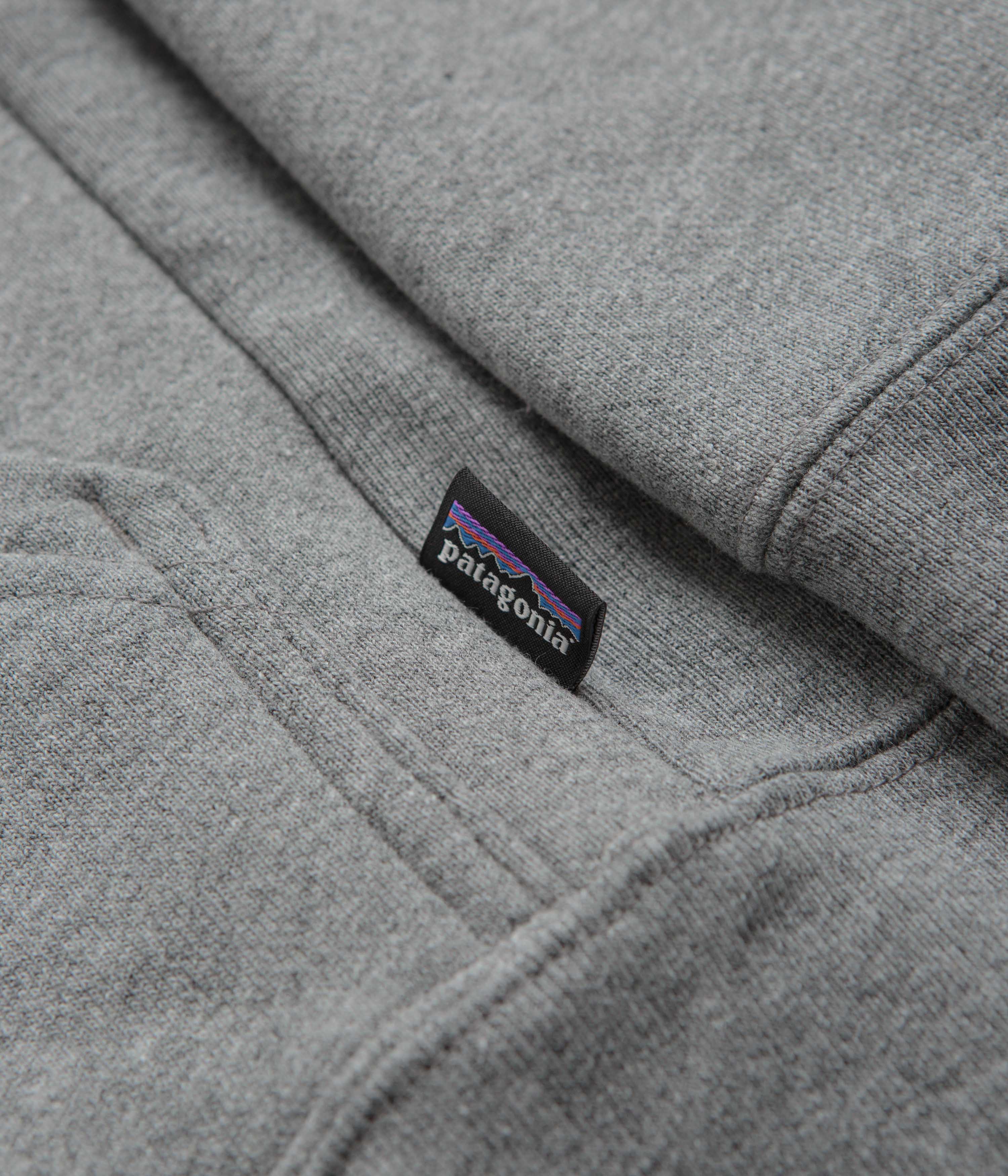 Patagonia Chouinard Crest Uprisal Hoodie - Gravel Heather - Image 4