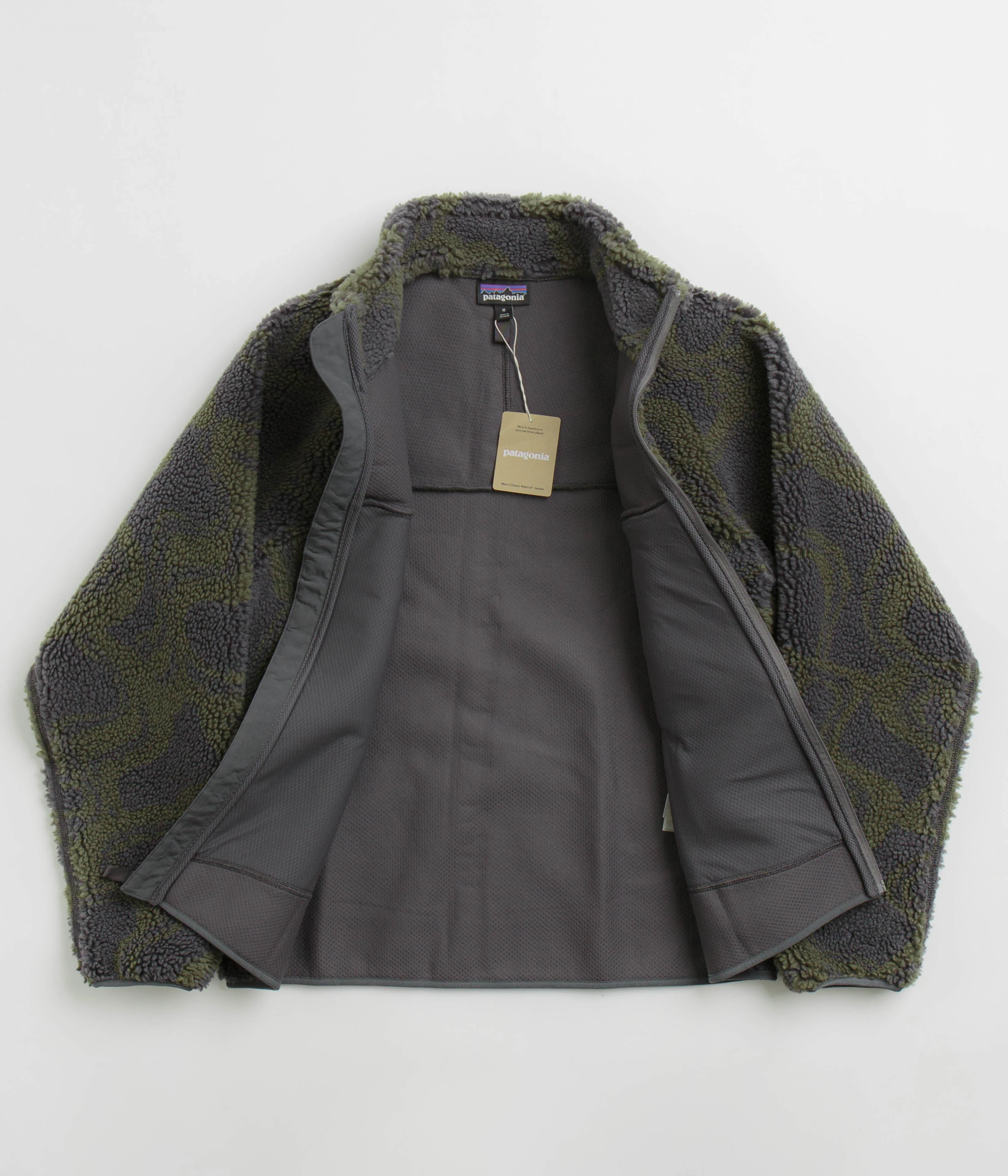 Patagonia Classic Retro-X Jacket - Currents: Forge Grey - Image 2
