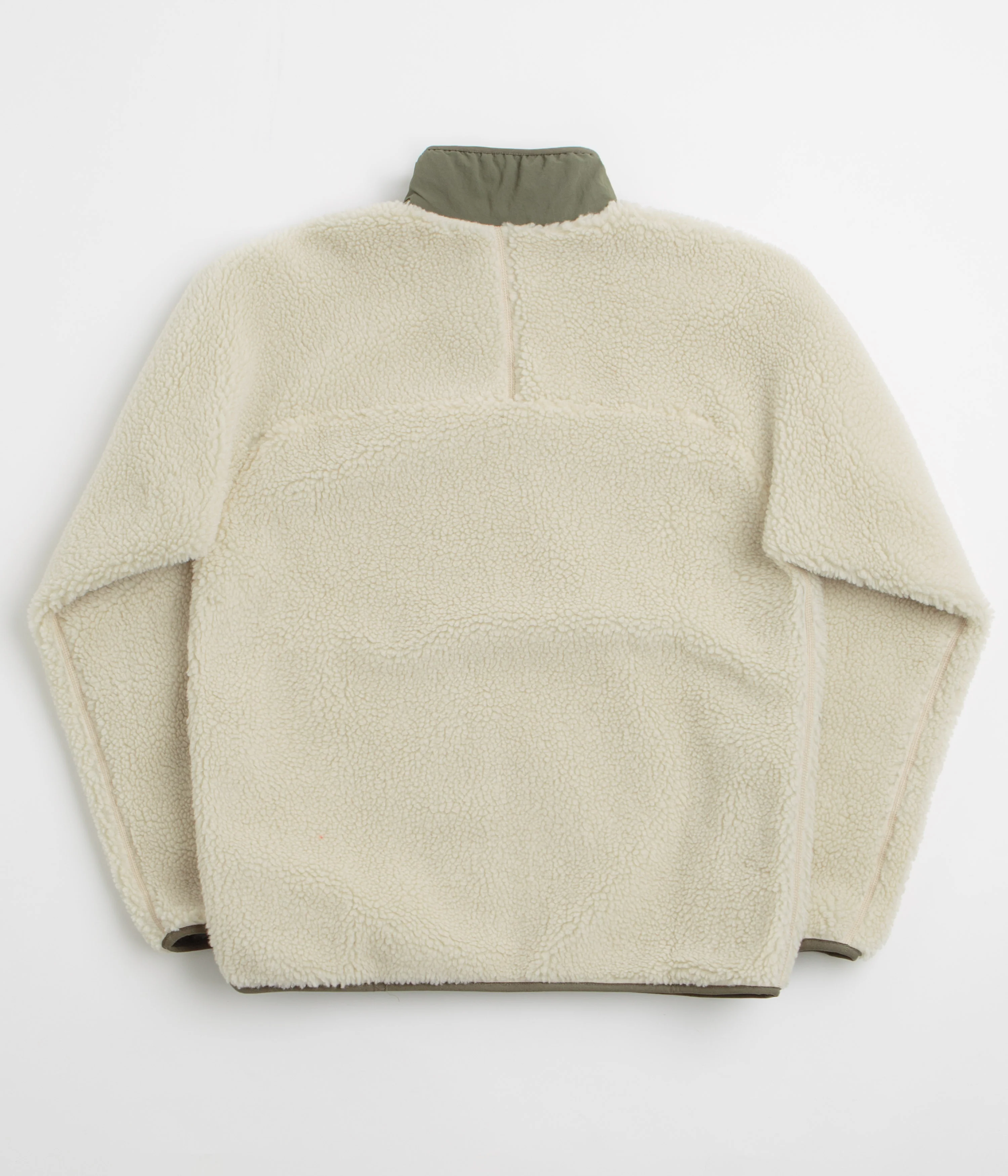 Patagonia Classic Retro-X Jacket - Dark Natural / Basin Green - Image 3