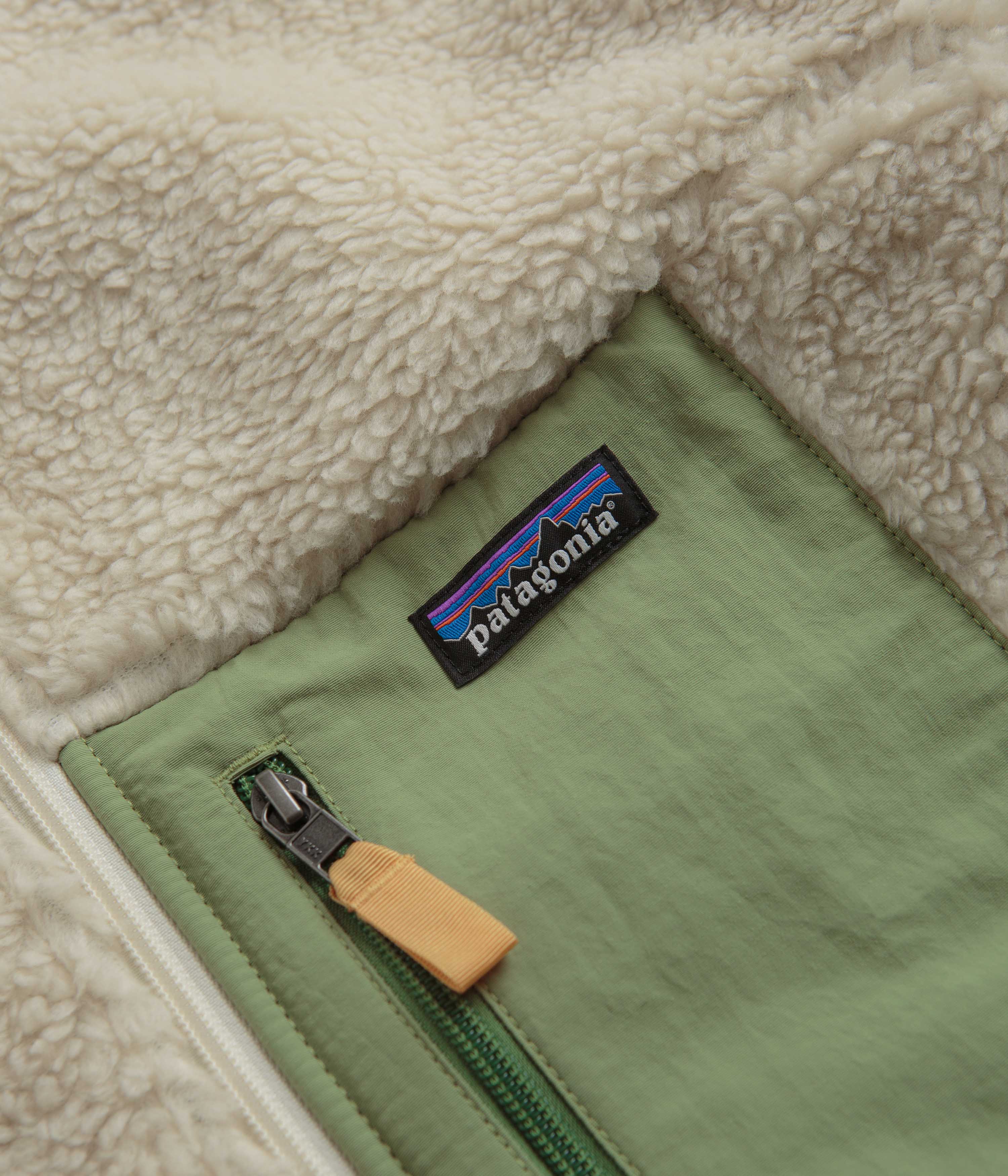 Patagonia Classic Retro-X Jacket - Dark Natural / Buckhorn Green - Image 4