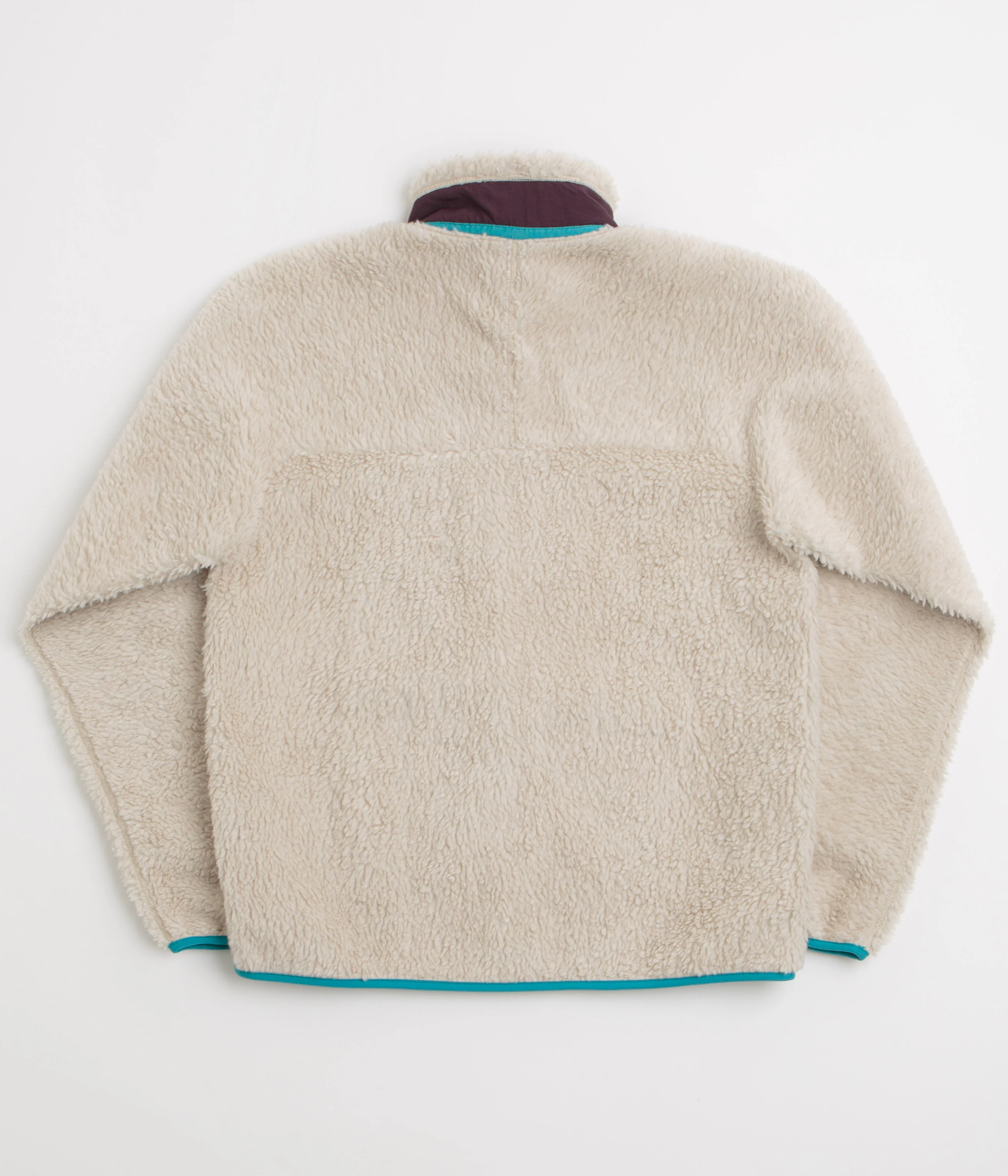 Patagonia Classic Retro-X Jacket - Natural / Obsidian Plum - Image 6