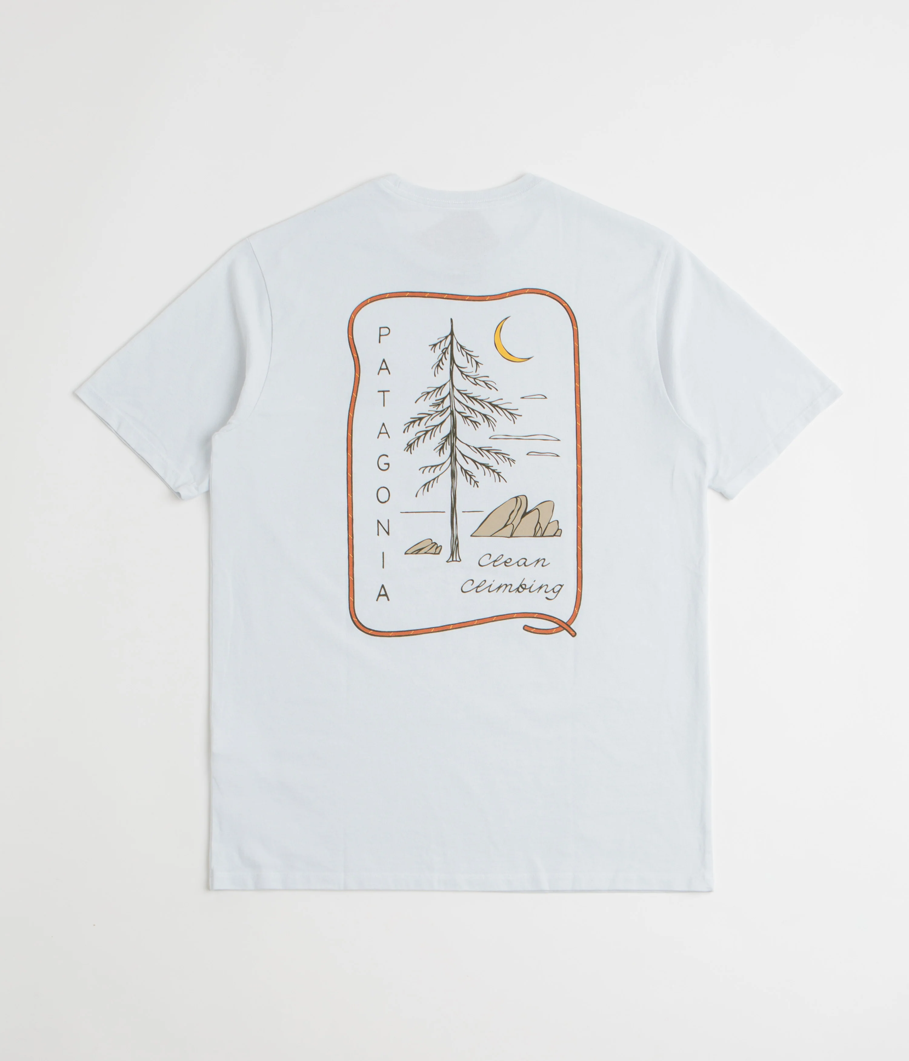 Patagonia Clean Climb Roots Responsibili-Tee T-Shirt - White