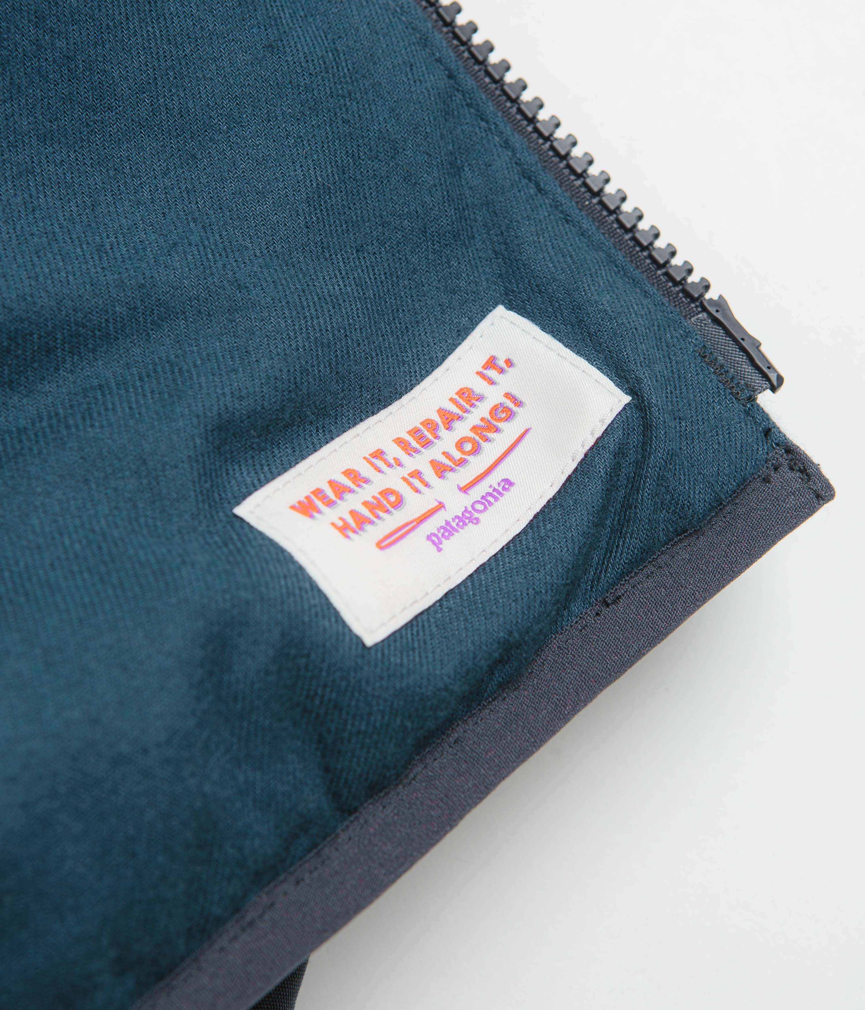 Patagonia Cotton Down Jacket - Pitch Blue - Image 8