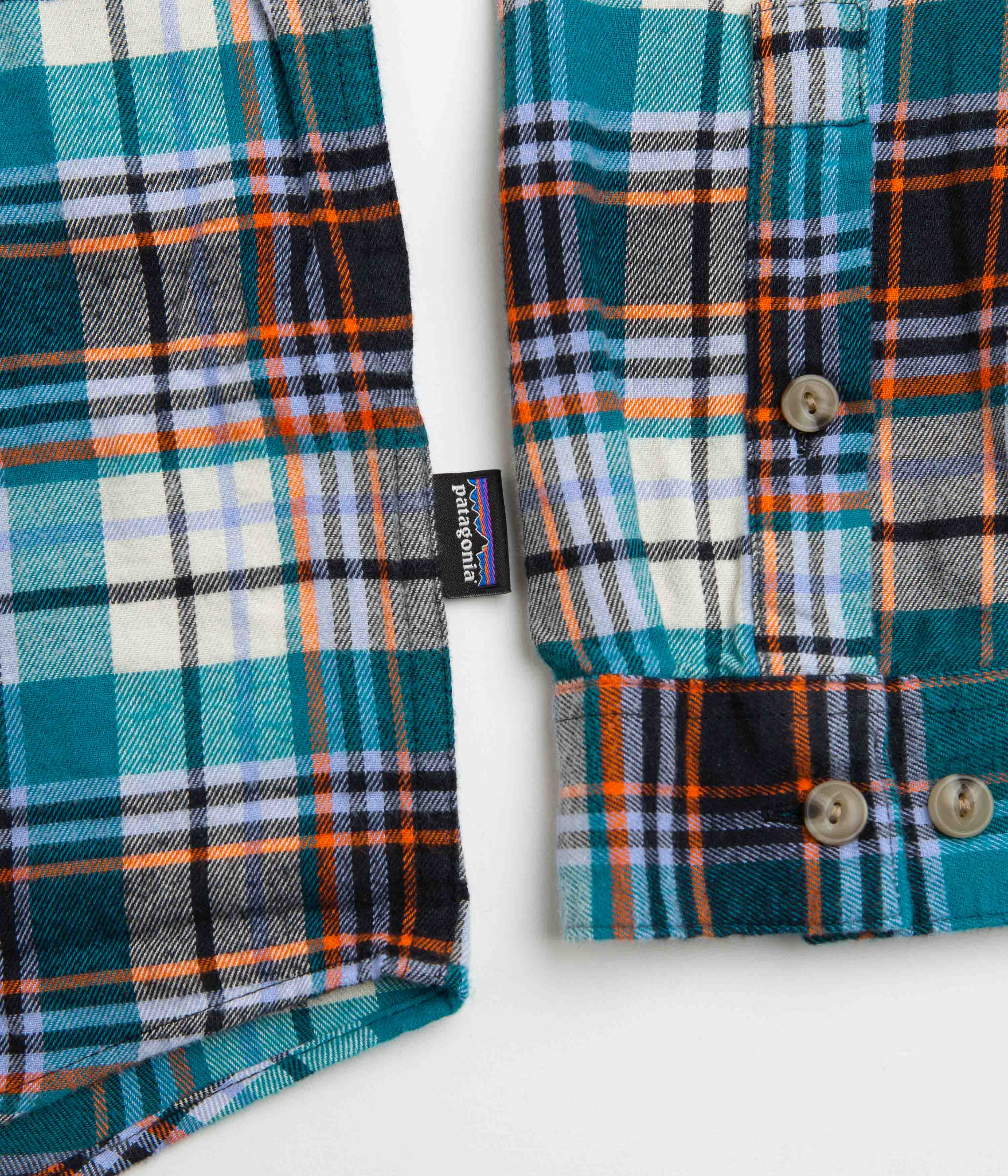 Patagonia Cotton in Conversion Fjord Flannel Shirt - Lavas: Belay Blue - Image 2