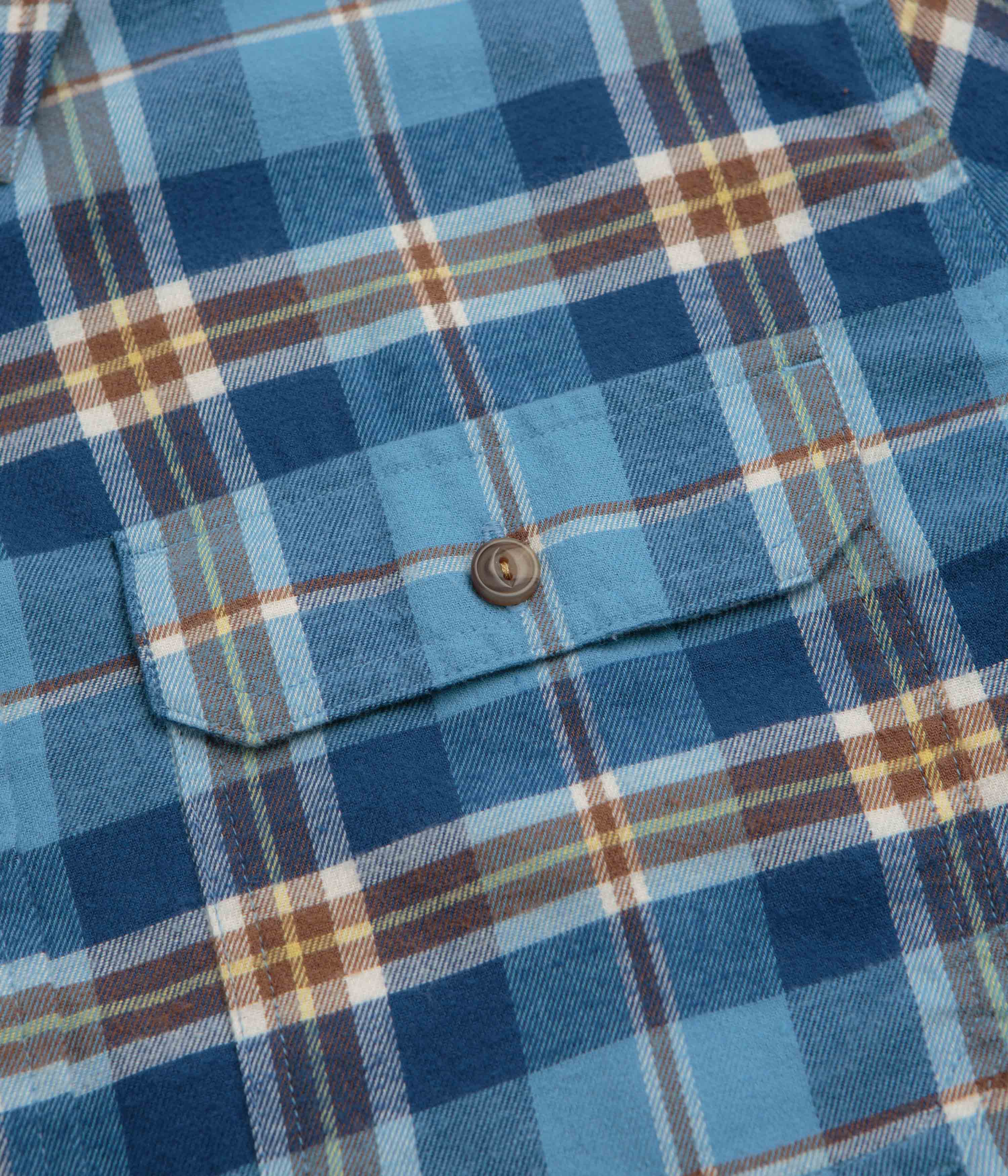 Patagonia Cotton In Conversion Fjord Flannel Shirt - Prime: Shore Blue - Image 5