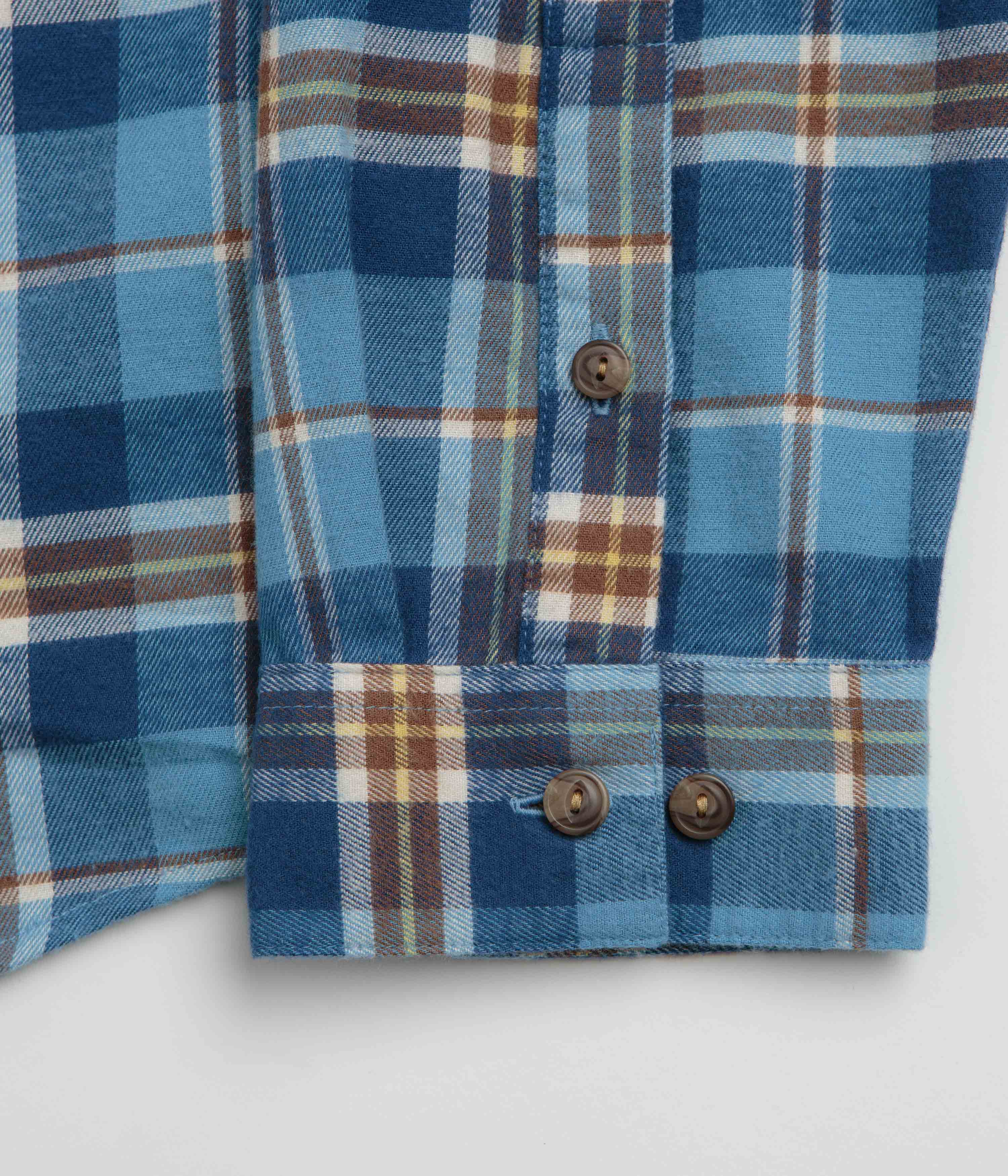 Patagonia Cotton In Conversion Fjord Flannel Shirt - Prime: Shore Blue - Image 6