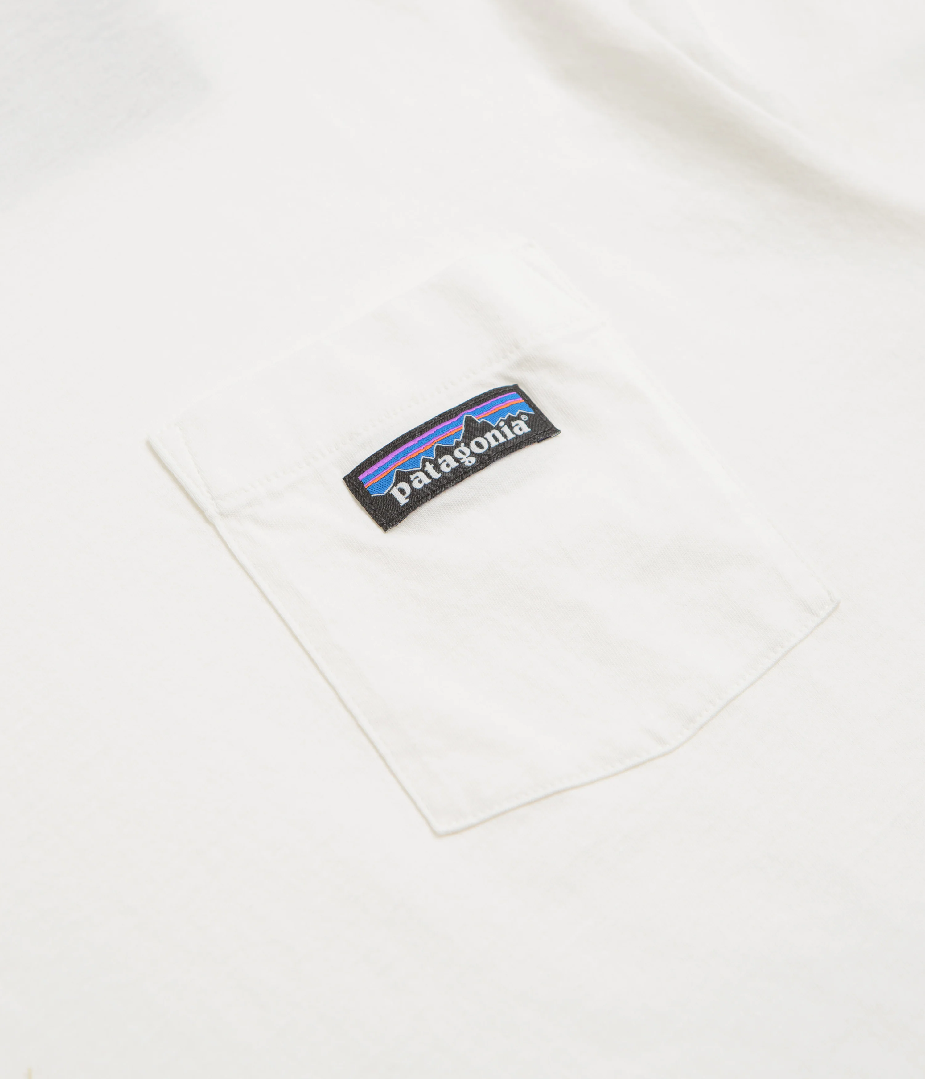 Patagonia Daily Pocket T-Shirt - Birch White - Image 3