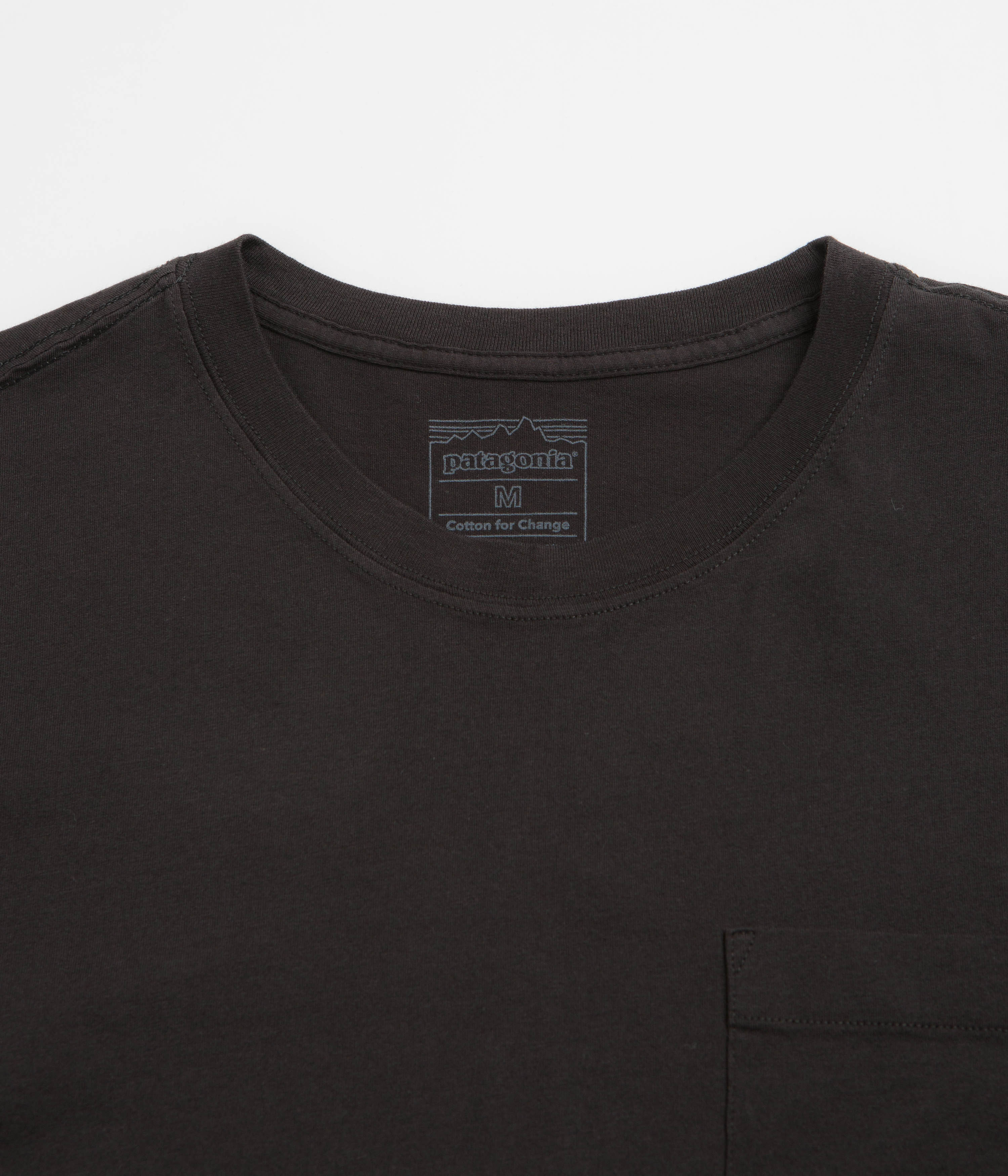 Patagonia Daily Pocket T-Shirt - Black - Image 2