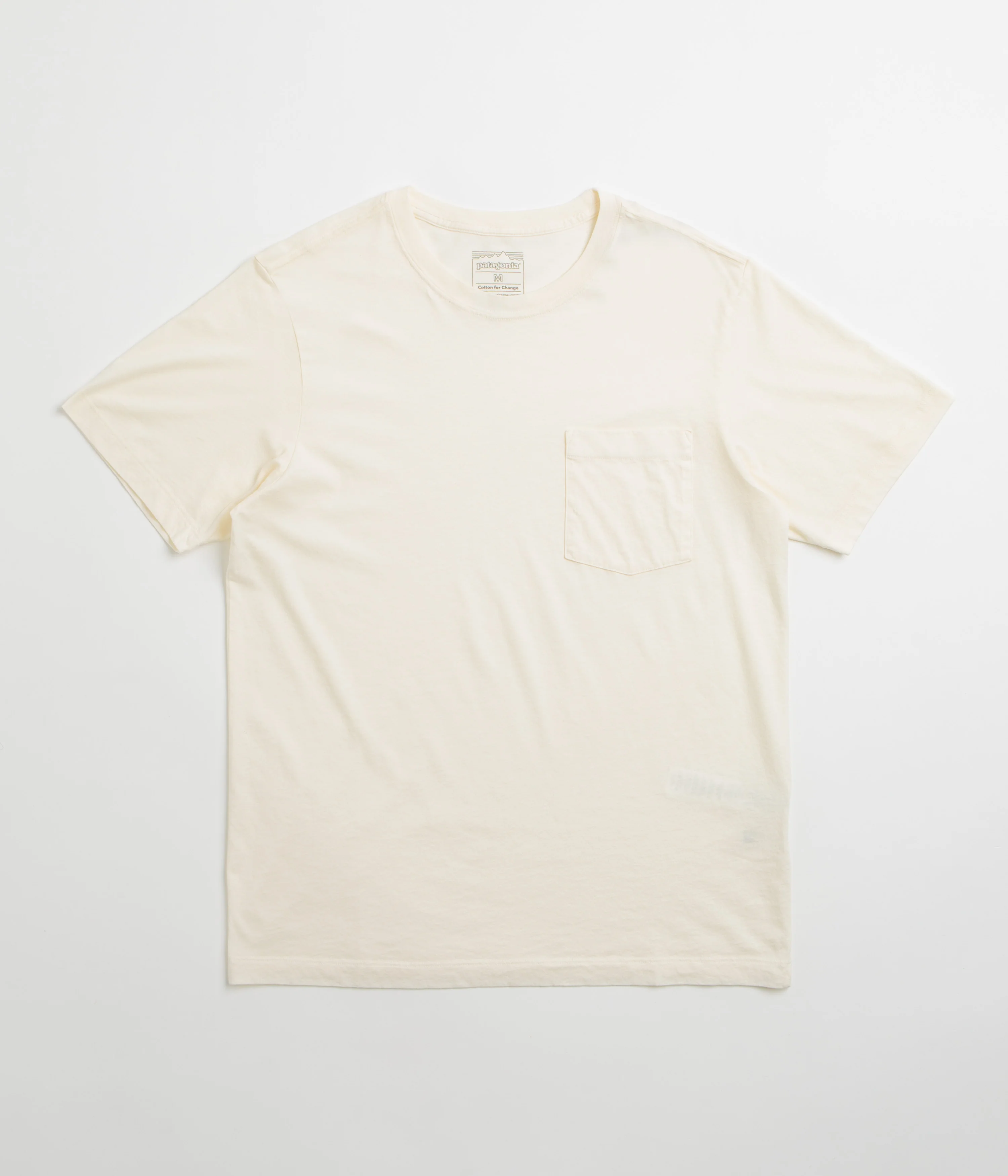 Patagonia Daily Pocket T-Shirt - Undyed Natural