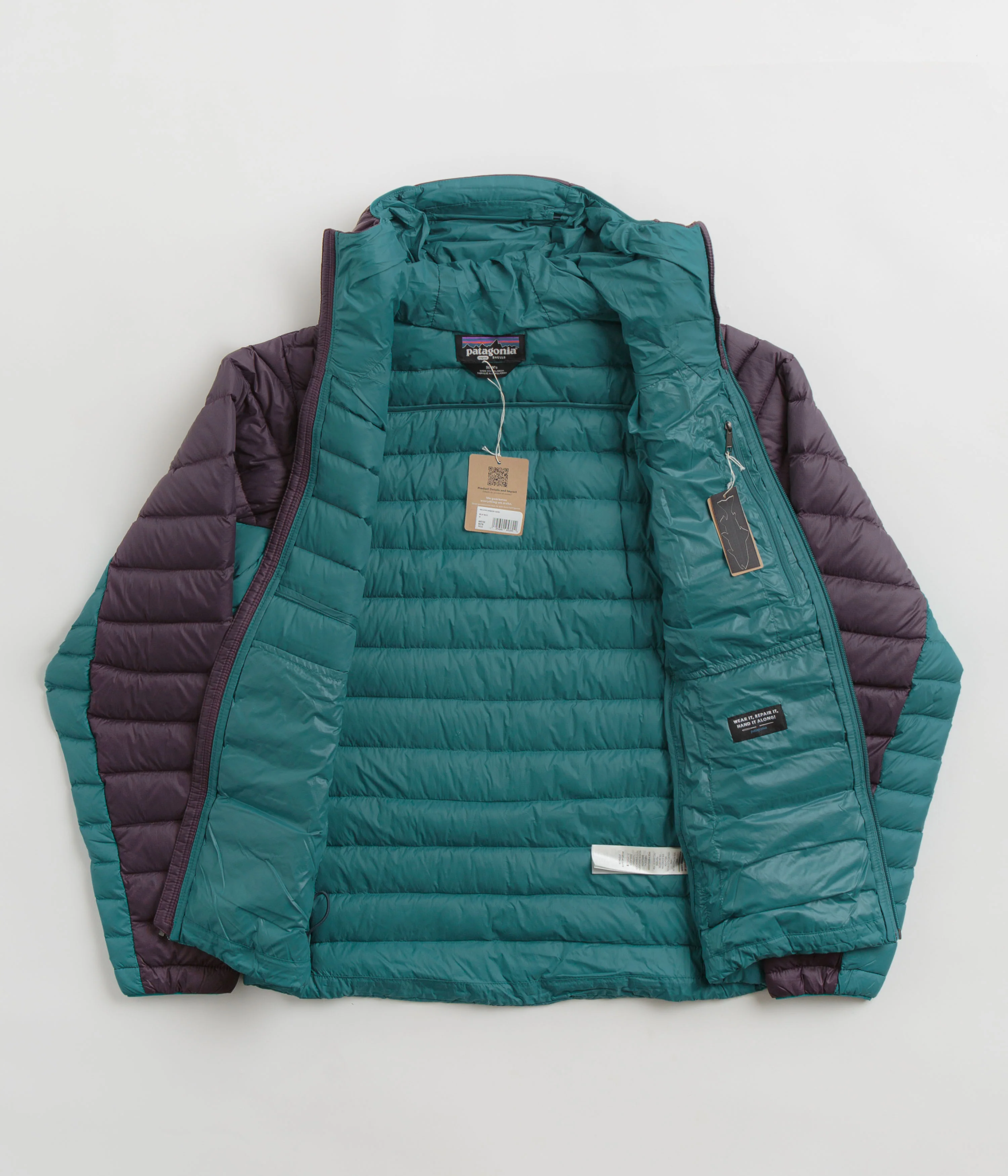 Patagonia Down Sweater Hooded Jacket (NetPlus®) - Belay Blue - Image 5