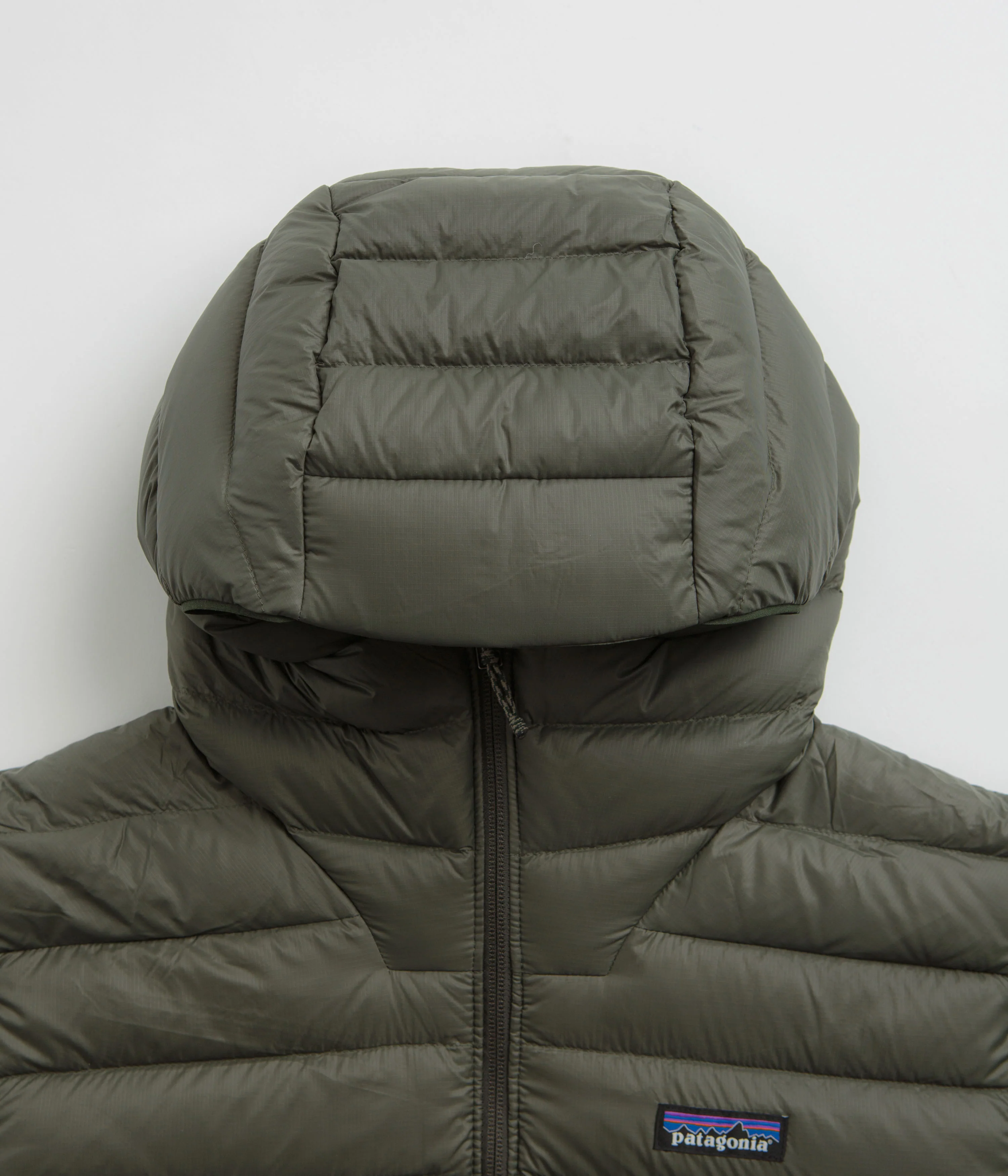 Patagonia Down Sweater Hooded Jacket (NetPlus®) - Pine Needle Green - Image 5
