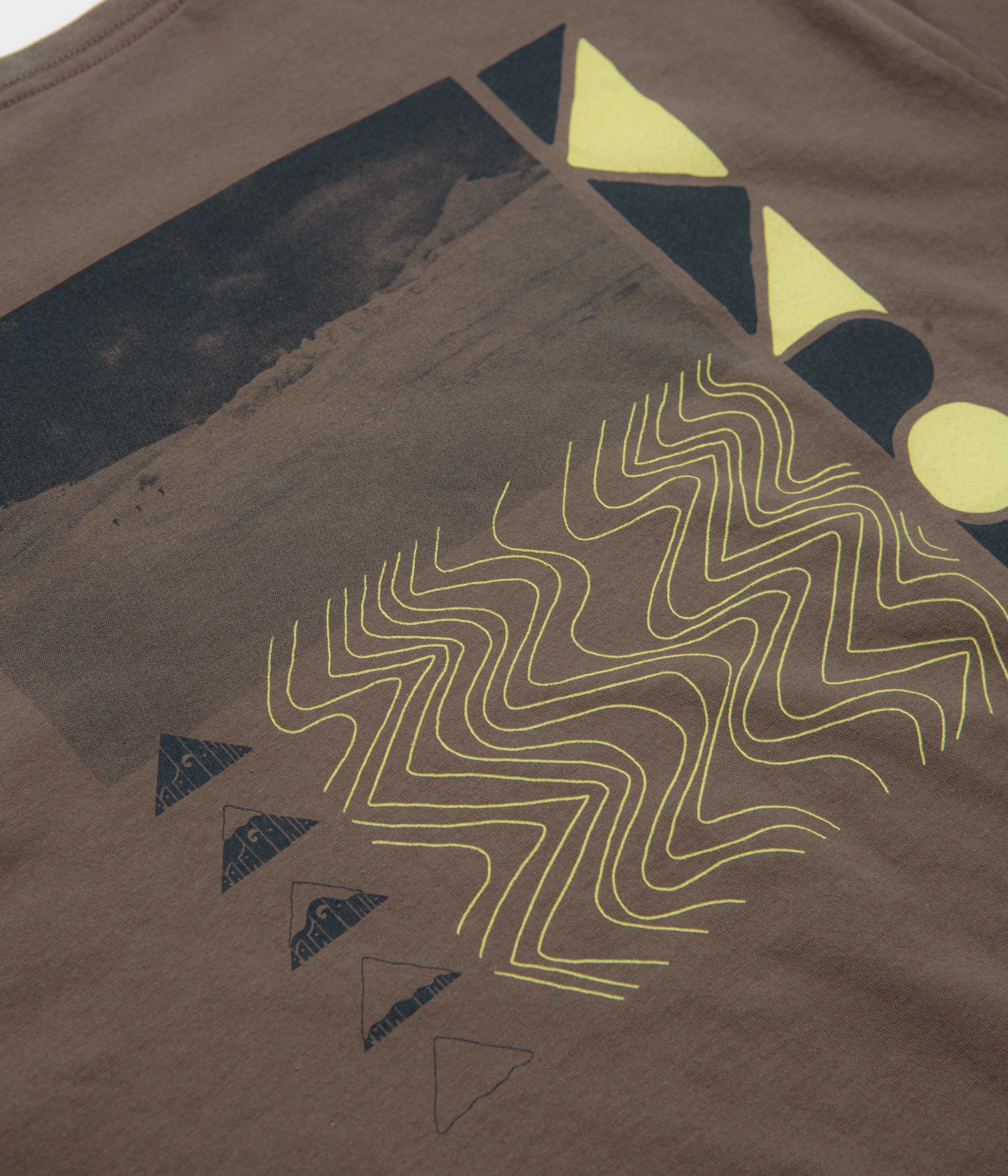 Patagonia Driftways Organic T-Shirt - Marlow Brown - Image 4