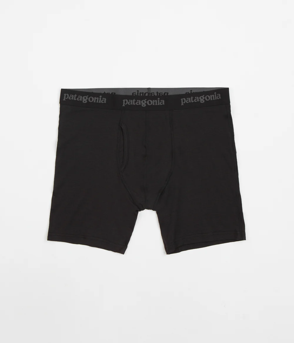 Patagonia Essential 6" Boxer Briefs - Black