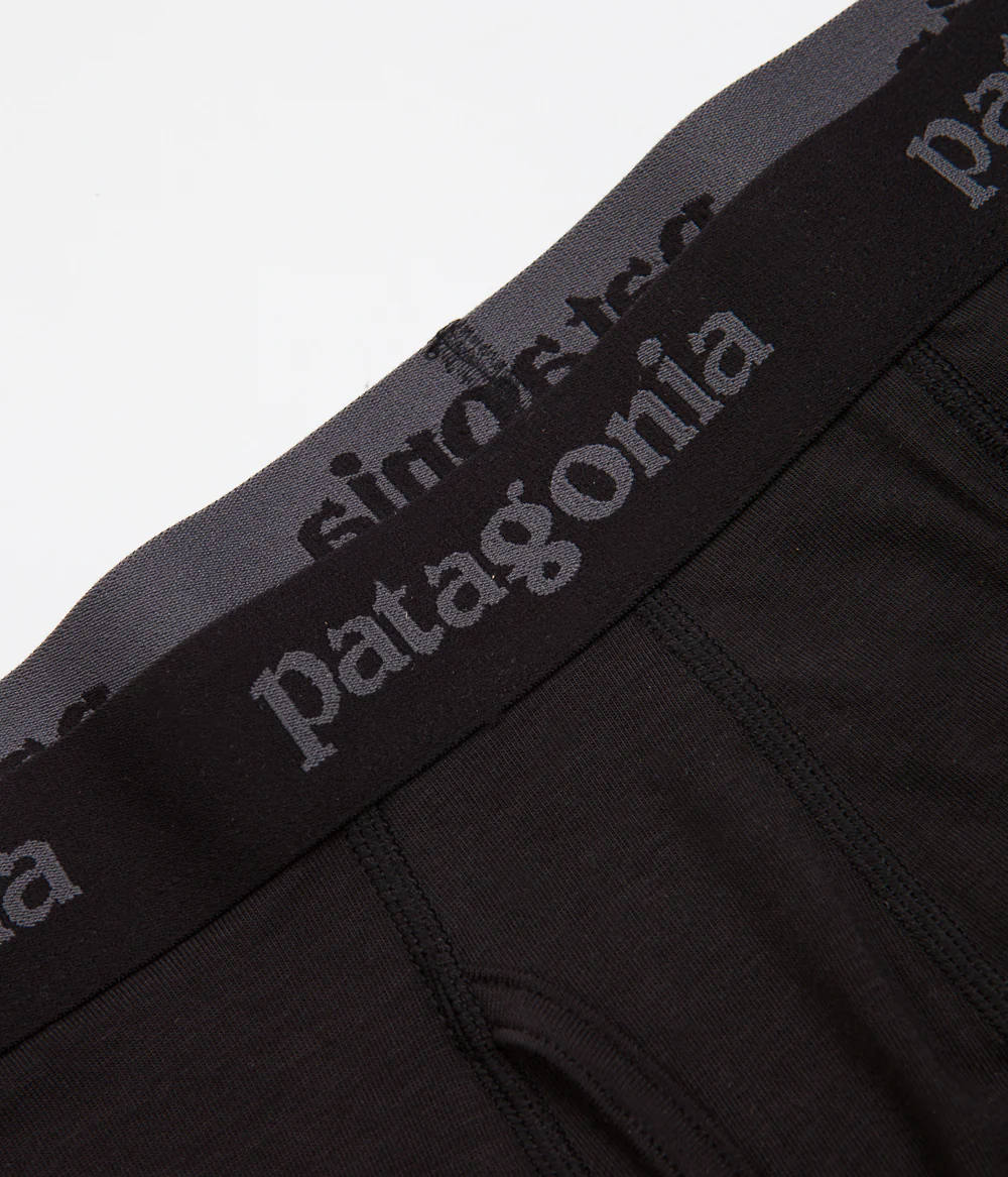 Patagonia Essential 6" Boxer Briefs - Black - Image 2