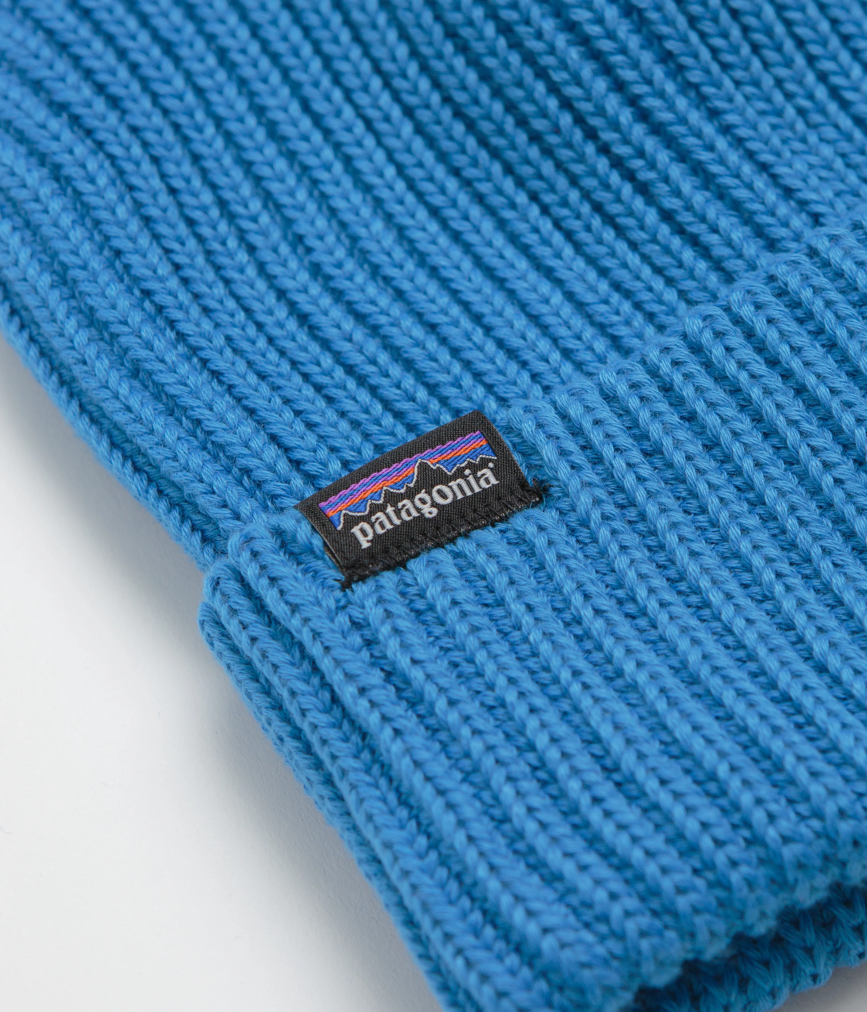 Patagonia Fishermans Rolled Beanie - Blue Bird - Image 2