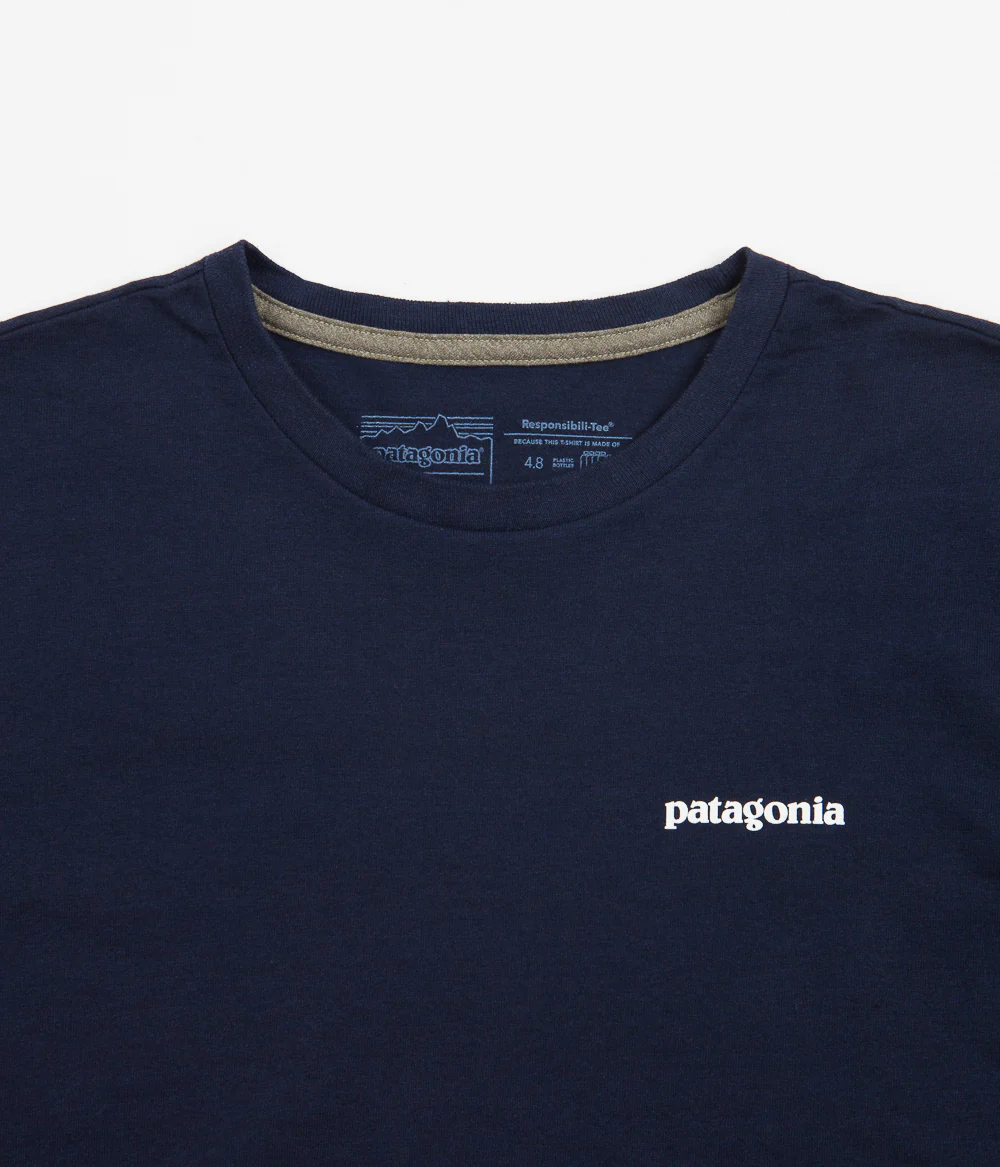 Patagonia Fitz Roy Icon Responsibili-Tee T-Shirt - New Navy - Image 3