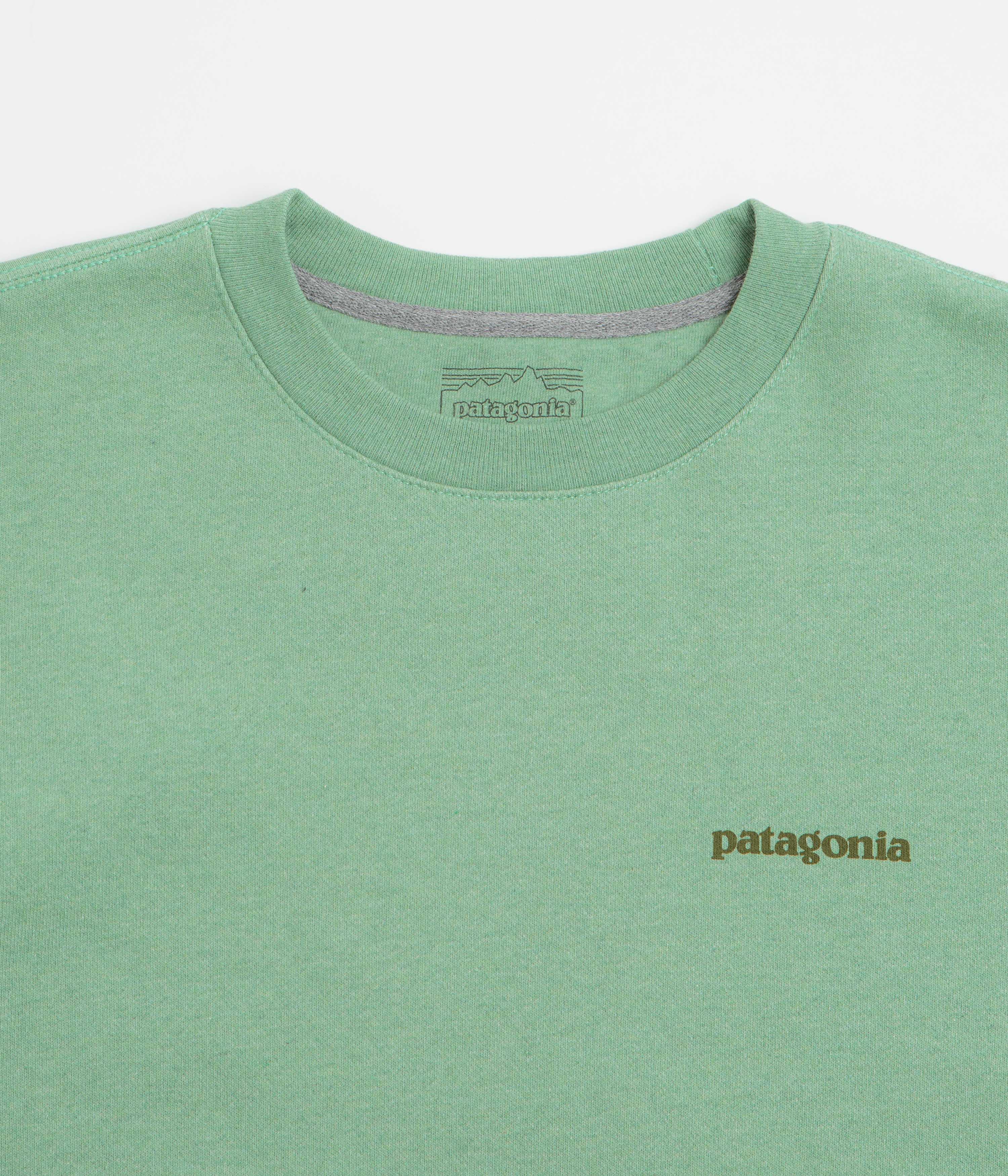 Patagonia Fitz Roy Icon Uprisal Crewneck Sweatshirt - Ellwood Green - Image 2