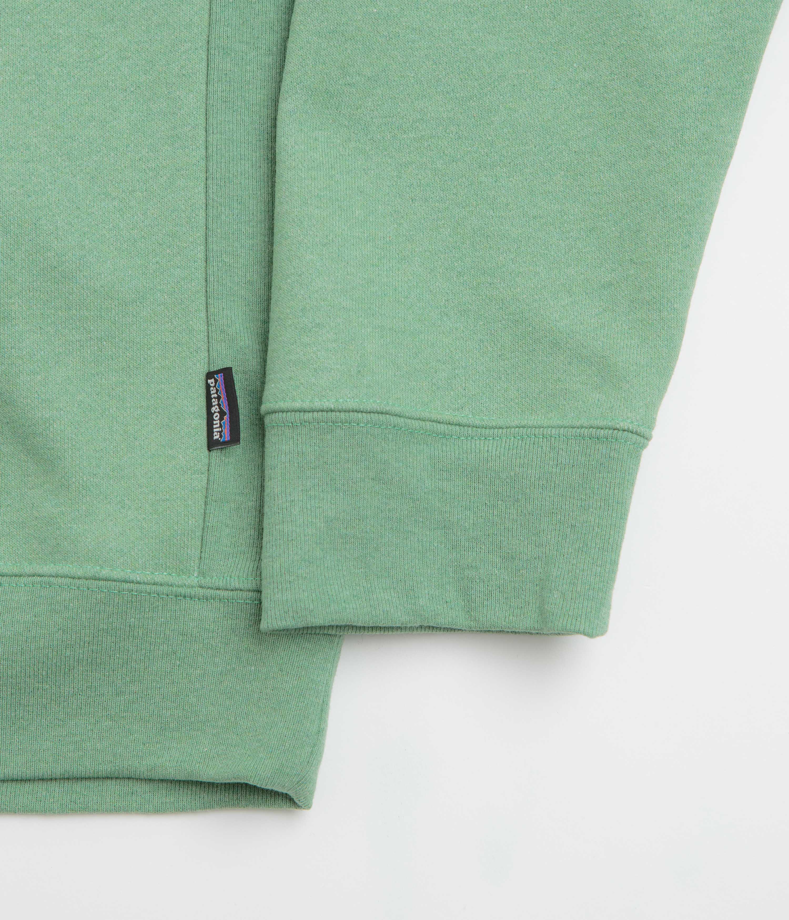 Patagonia Fitz Roy Icon Uprisal Crewneck Sweatshirt - Ellwood Green - Image 5