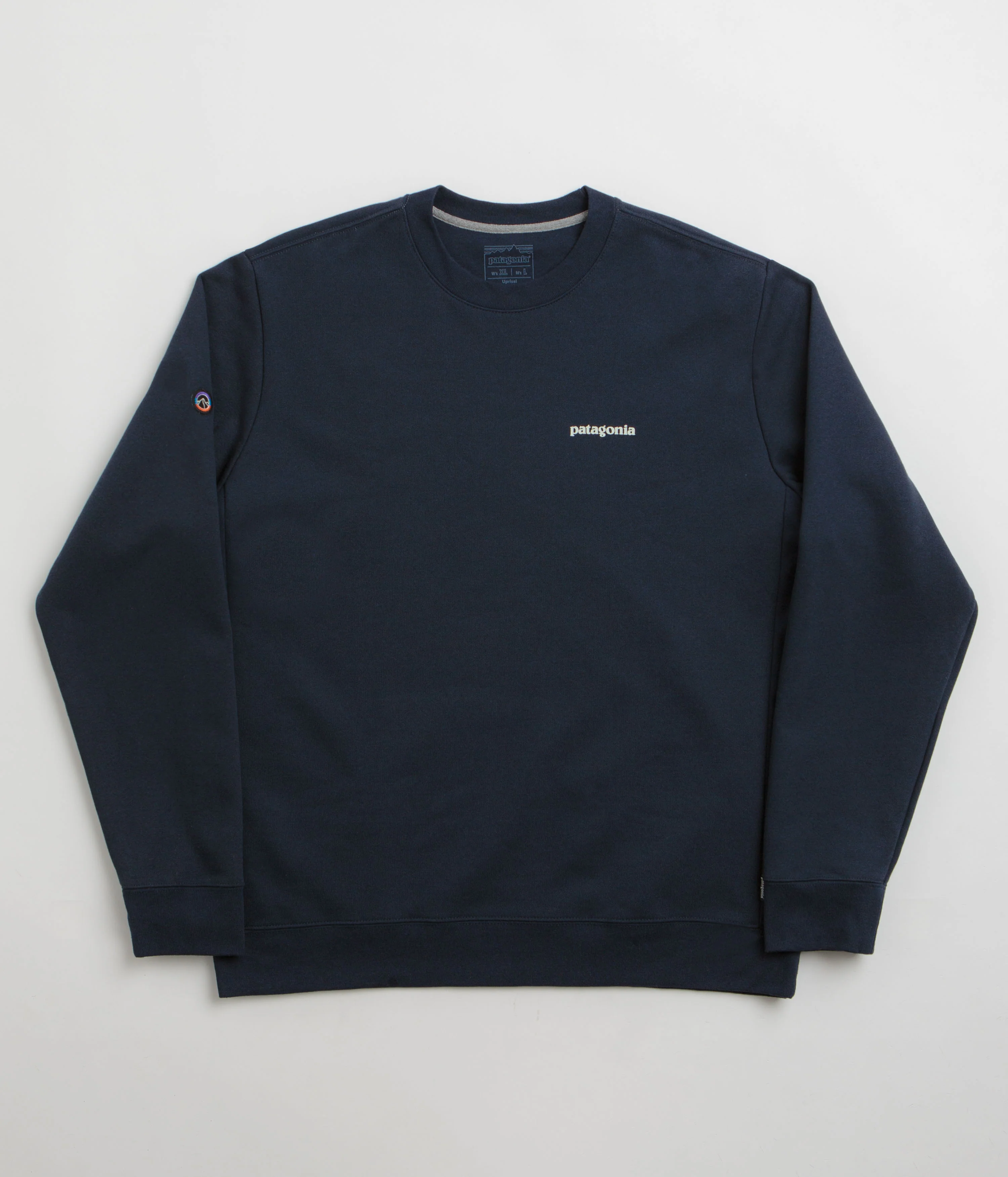 Patagonia Fitz Roy Icon Uprisal Crewneck Sweatshirt - New Navy