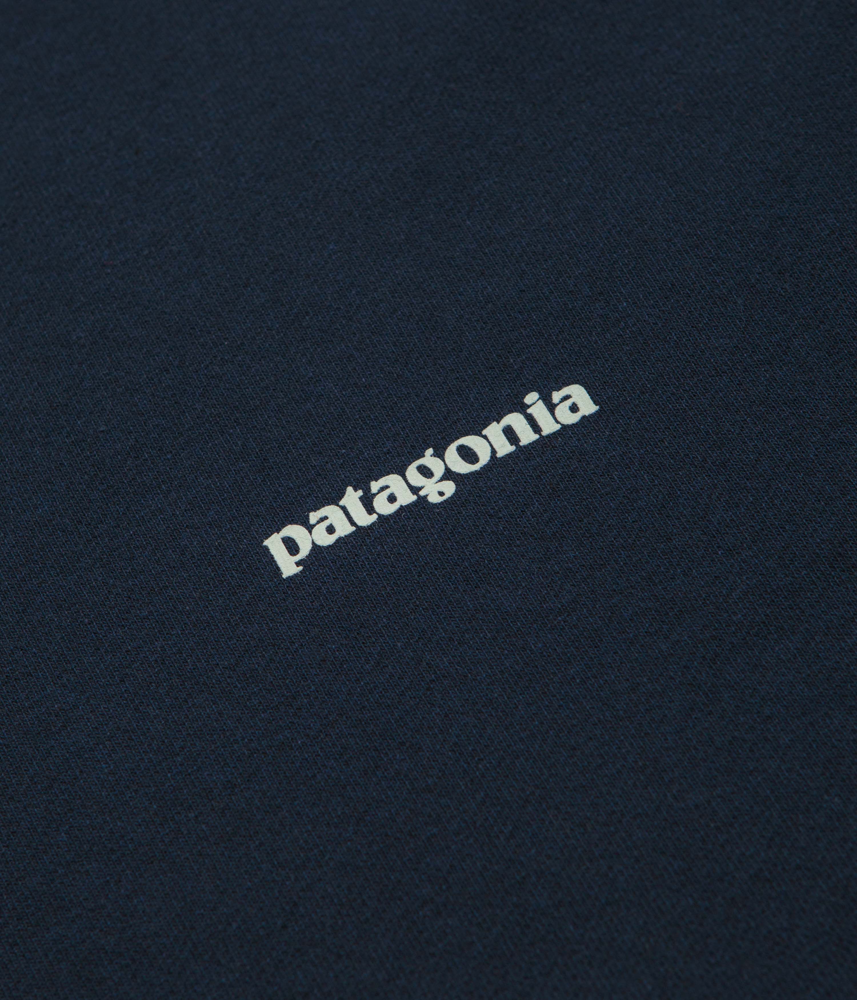 Patagonia Fitz Roy Icon Uprisal Crewneck Sweatshirt - New Navy - Image 2