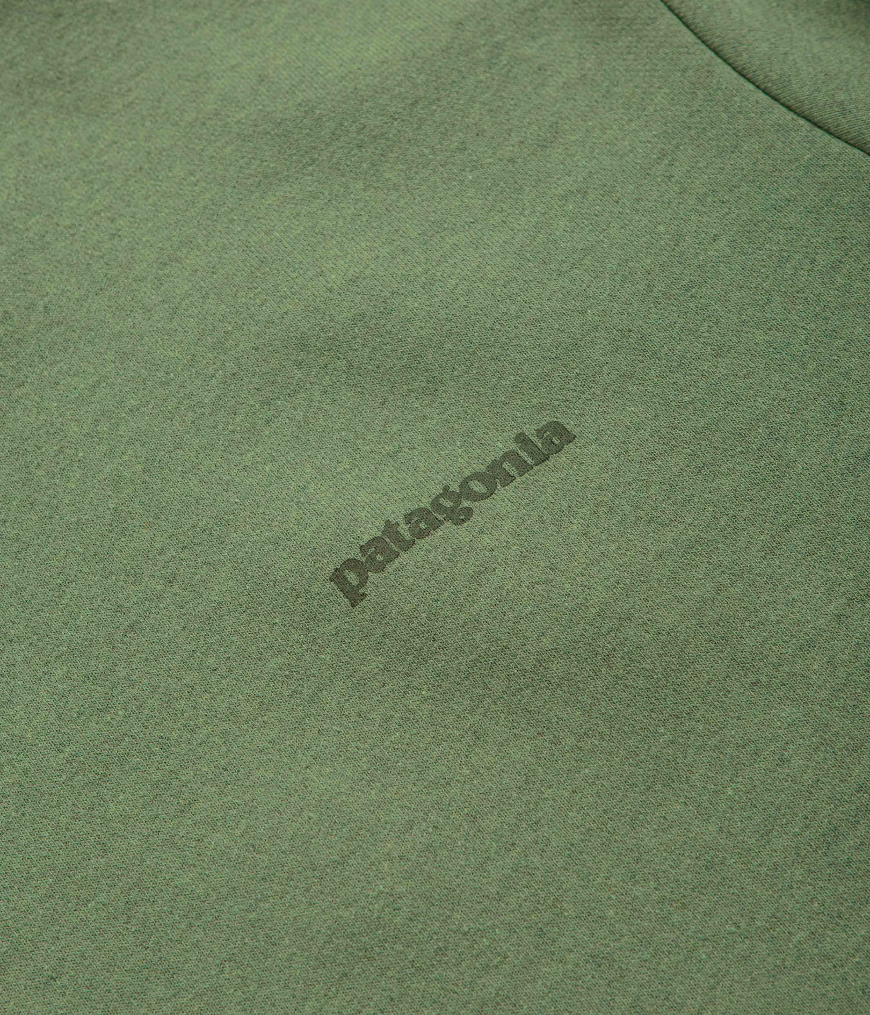 Patagonia Fitz Roy Icon Uprisal Crewneck Sweatshirt - Terrain Green - Image 3