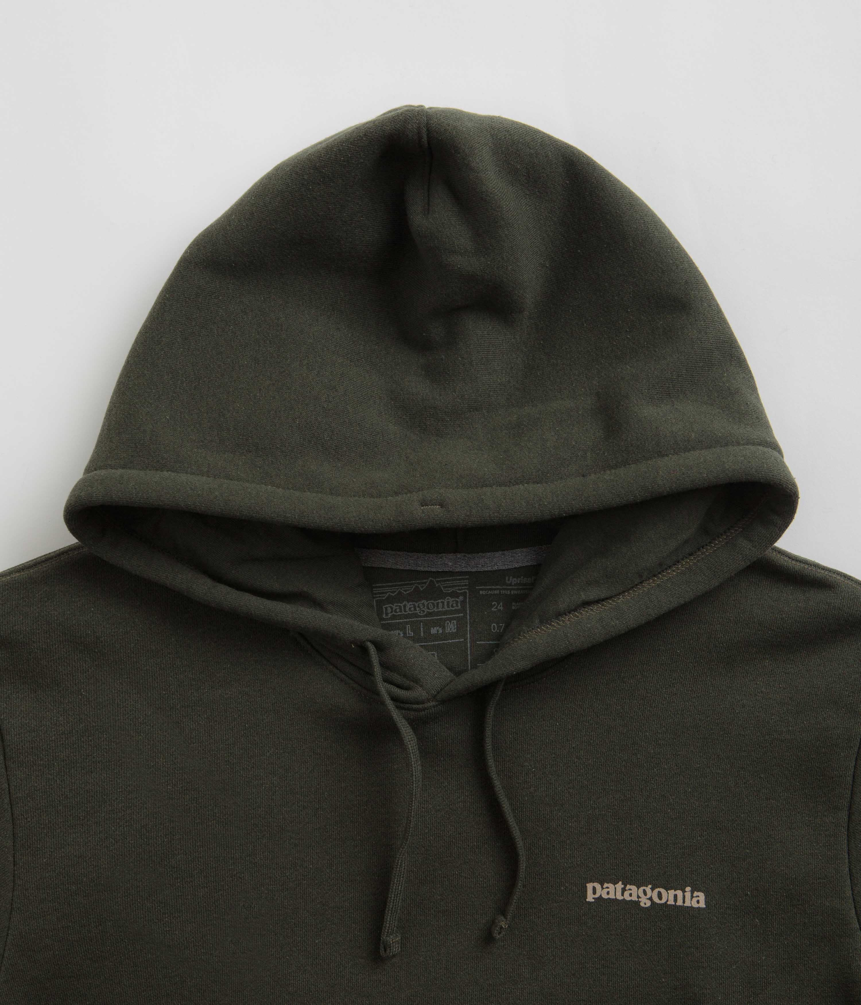 Patagonia Fitz Roy Icon Uprisal Hoodie - Basin Green - Image 5