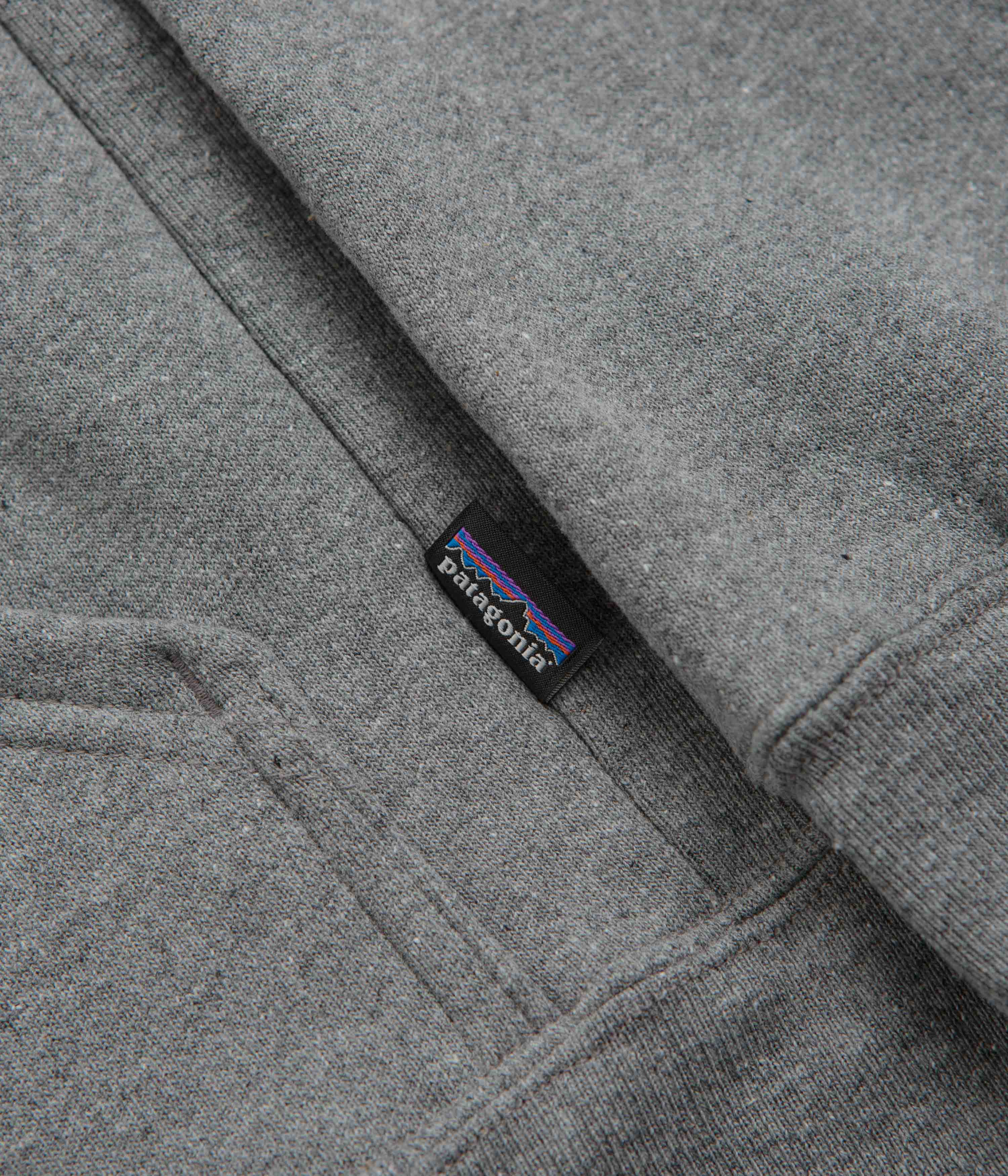 Patagonia Fitz Roy Icon Uprisal Hoodie - Gravel Heather - Image 3