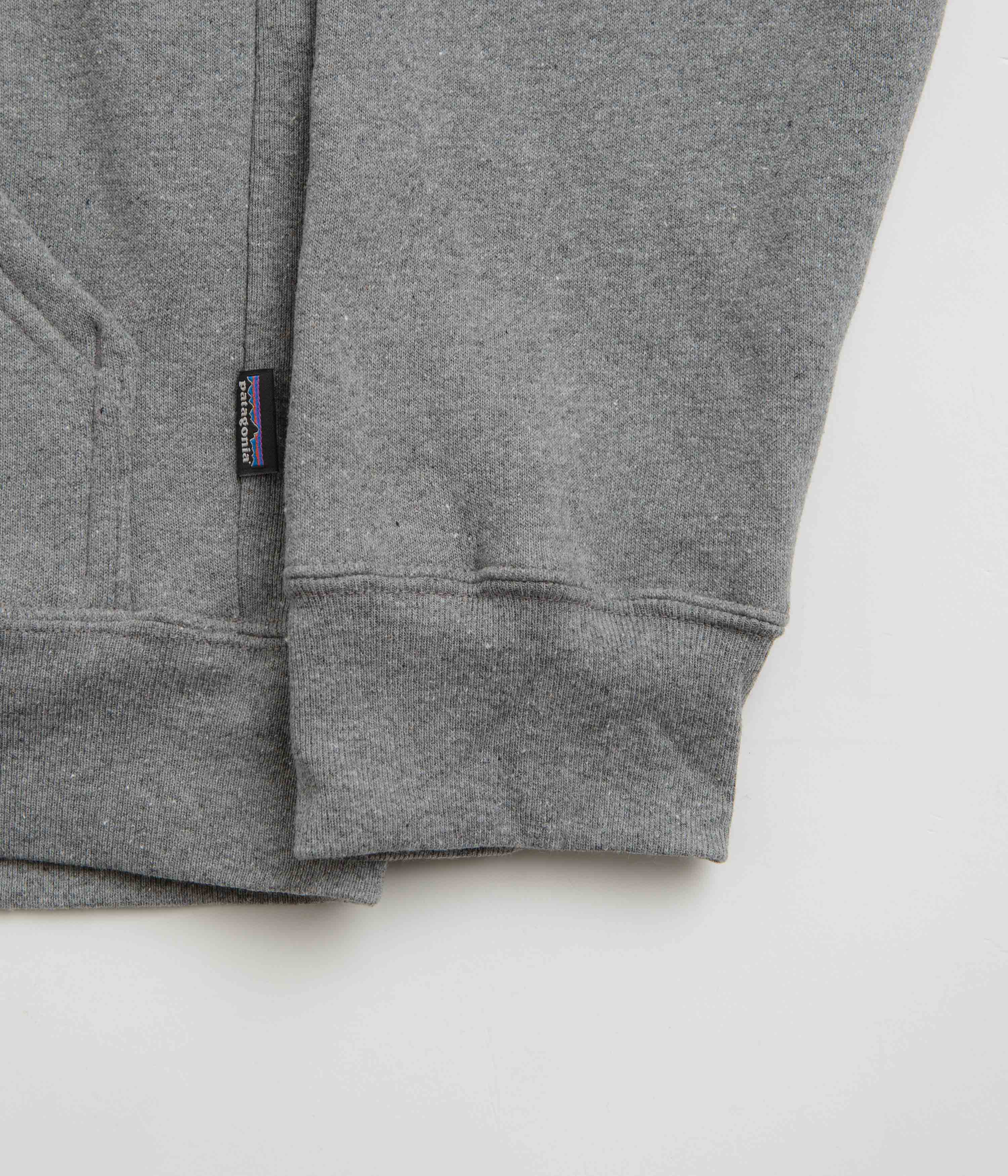 Patagonia Fitz Roy Icon Uprisal Hoodie - Gravel Heather - Image 6