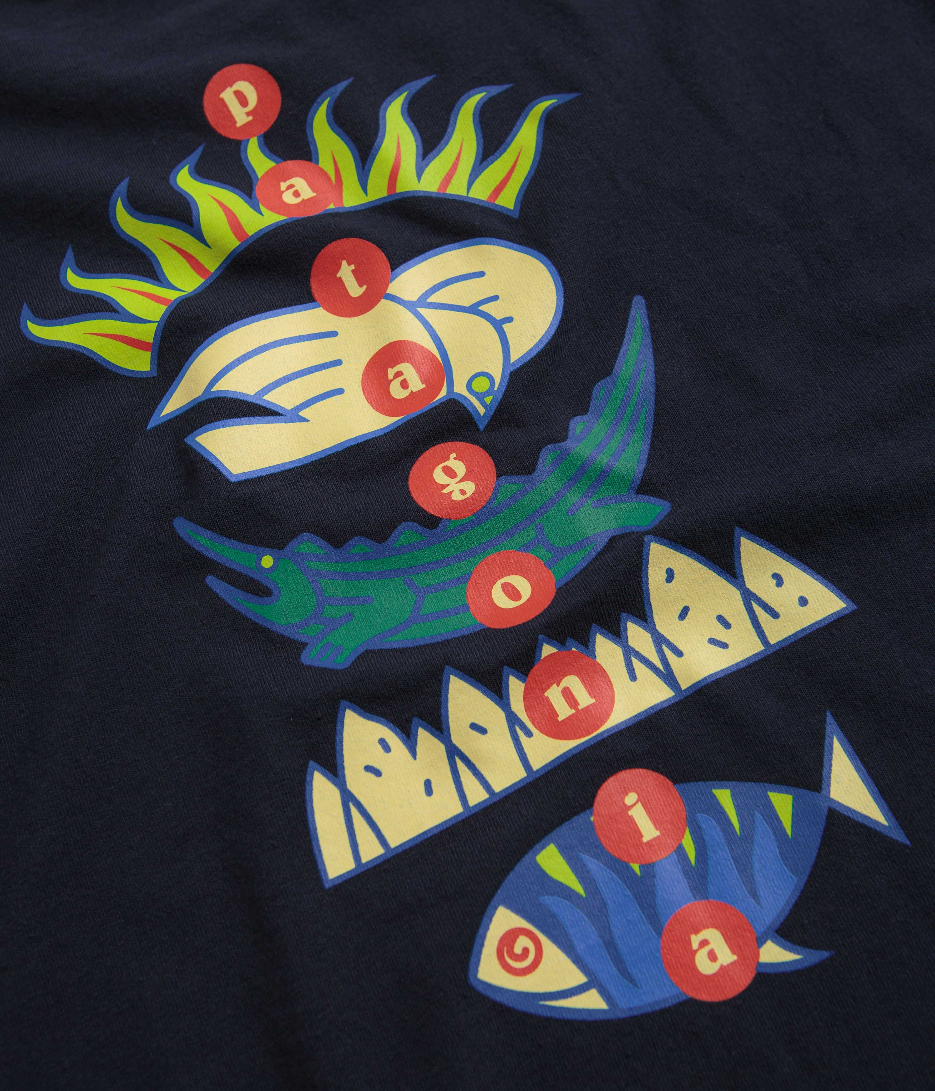 Patagonia Fitz Roy Wild Responsibili-Tee T-Shirt - New Navy - Image 5