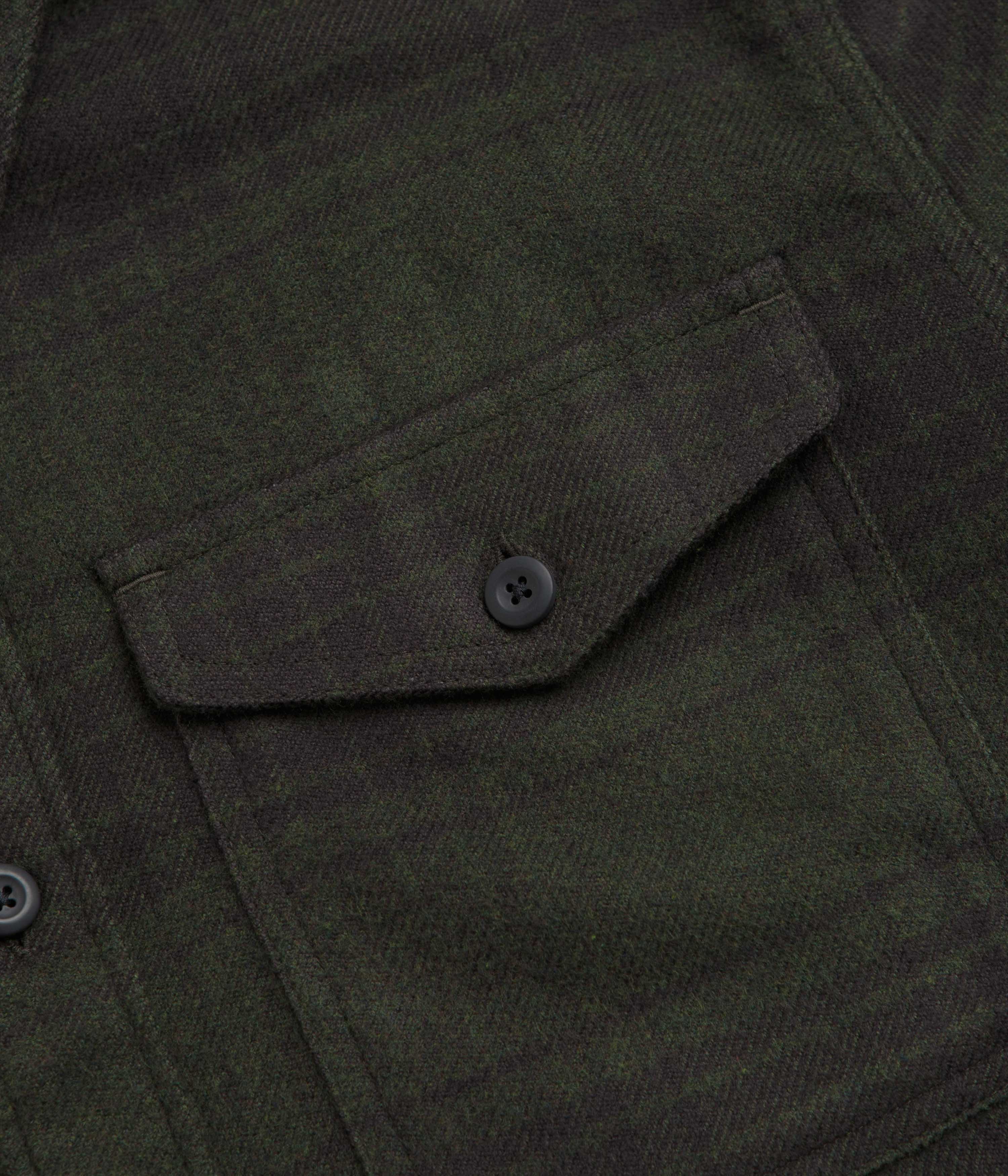 Patagonia Fjord Flannel Shirt - Cascade: Basin Green - Image 3