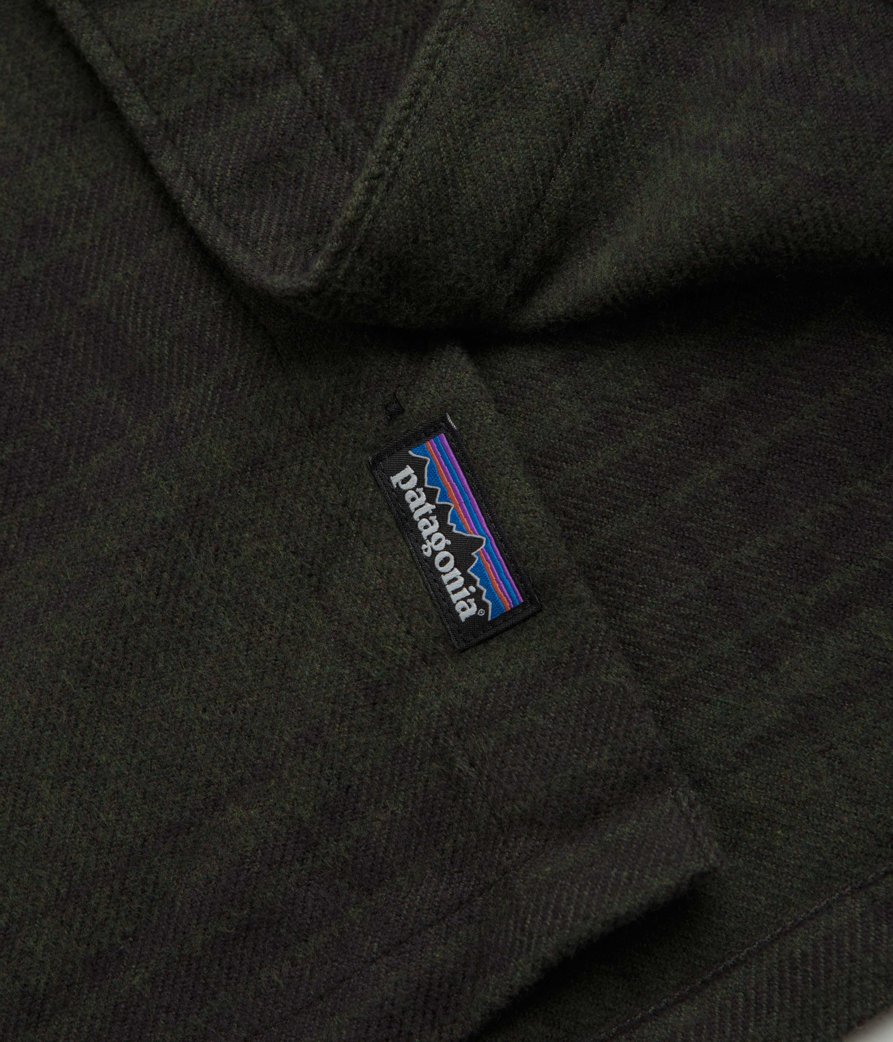 Patagonia Fjord Flannel Shirt - Cascade: Basin Green - Image 4
