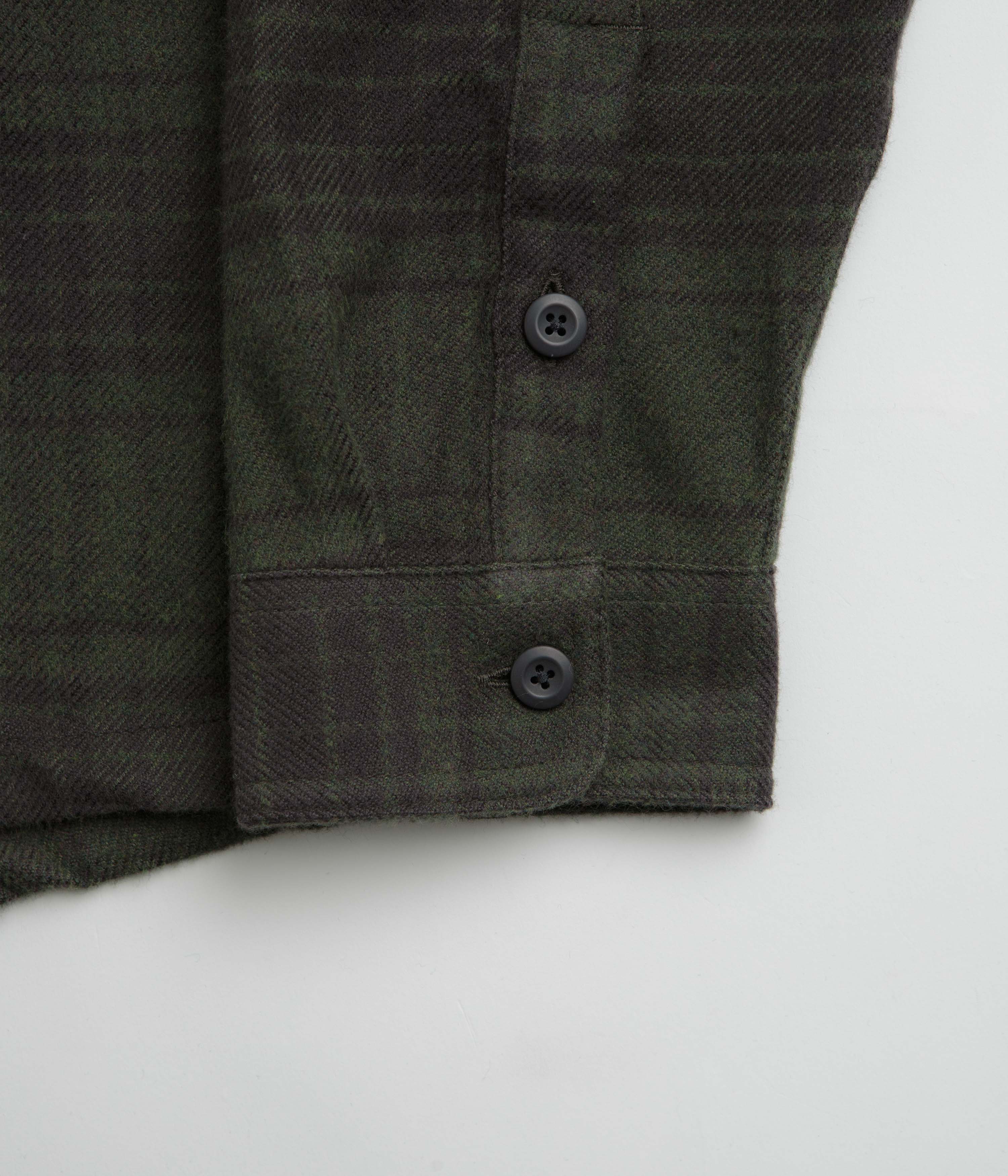 Patagonia Fjord Flannel Shirt - Cascade: Basin Green - Image 5